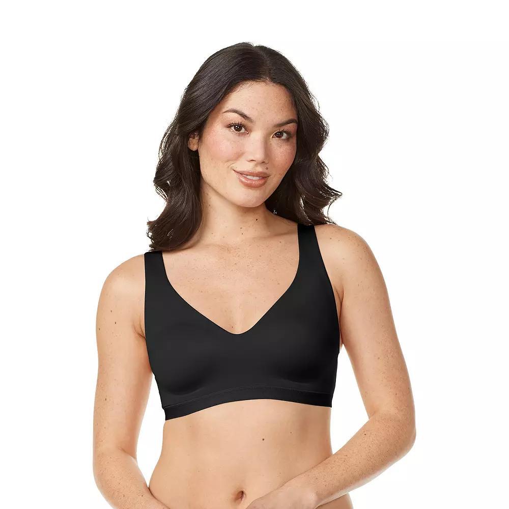 Warners Cloud 9® Super Soft, Smooth Invisible Look Wireless Lightly Lined Comfort Bra RM1041A, Women's, Size: 3XL, Black Product Image