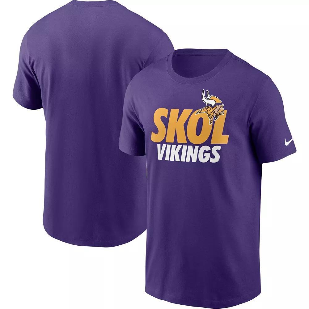 Men's Nike Purple Minnesota Vikings Hometown Collection Skol T-Shirt, Size: Medium Product Image