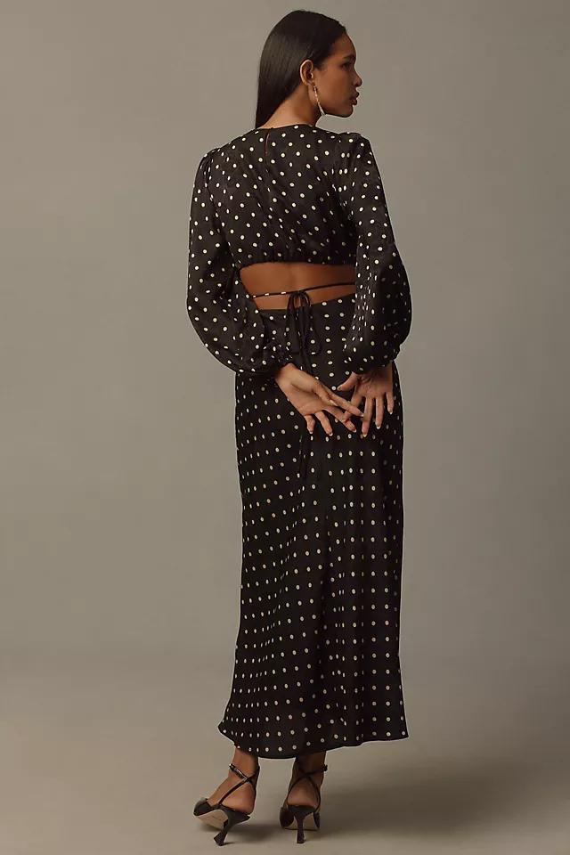 ASTR The Label Quinn Cutout Midi Dress Product Image