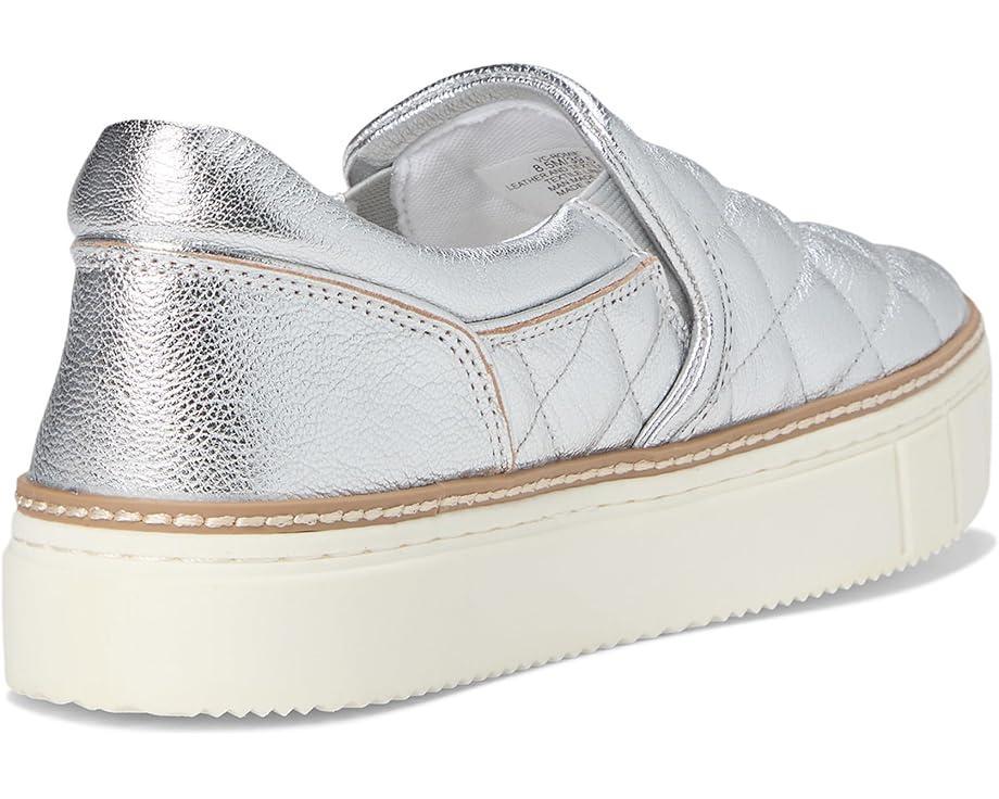 Rally Elastic Metallic Leather Slip-On Sneakers Product Image