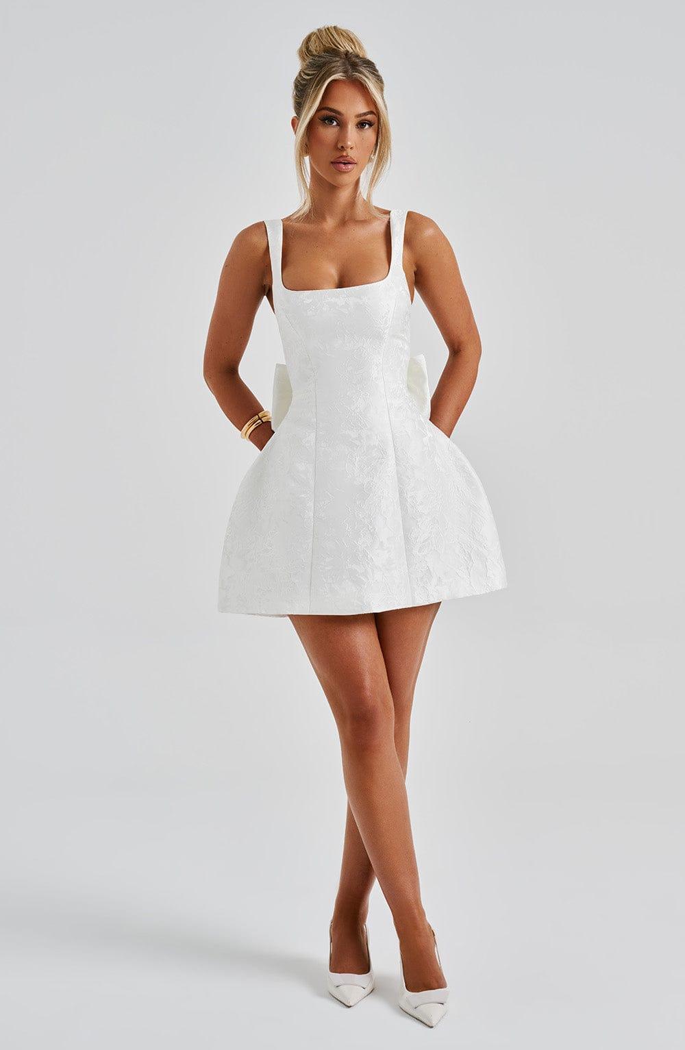 Orla Mini Dress - Ivory Product Image