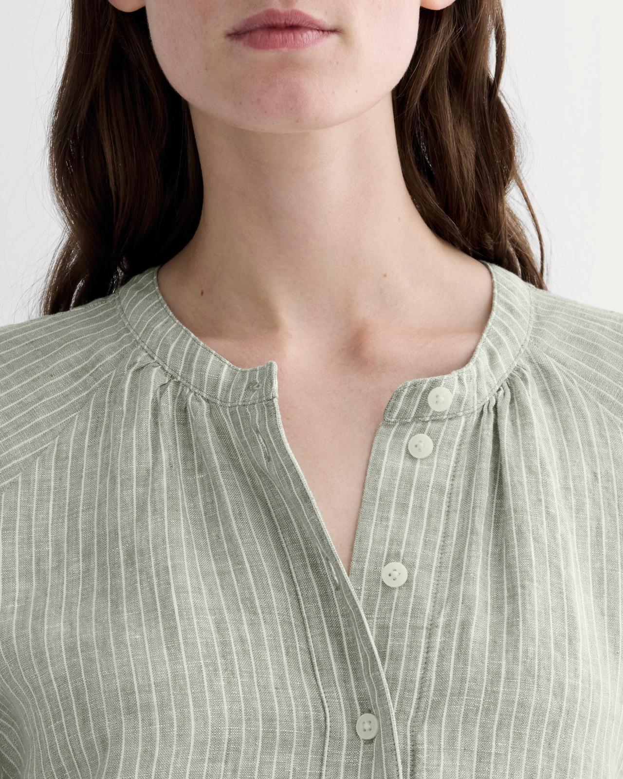 The Popover Dress in Linen Product Image