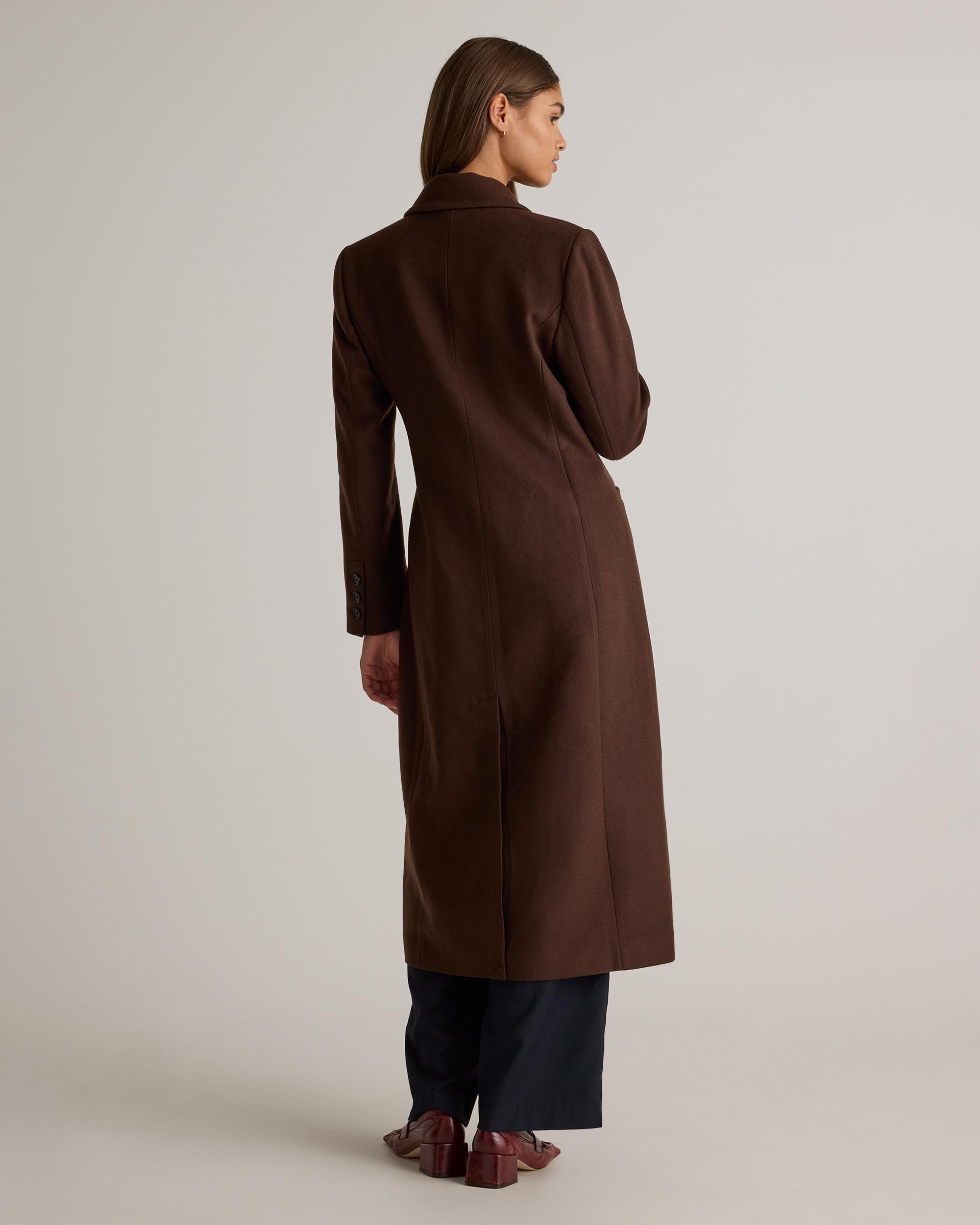 Quince | Women's Italian Wool Tailored Coat Wool/Nylon Product Image