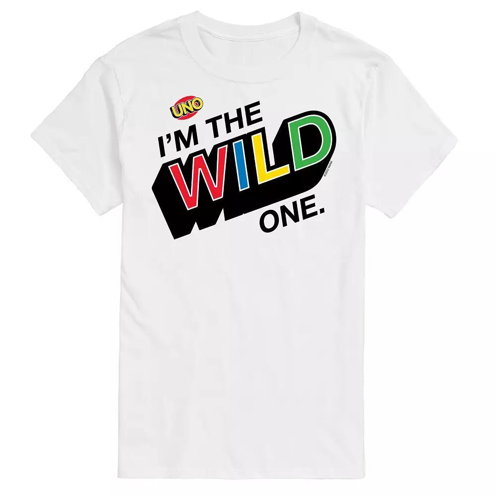 Big & Tall UNO Im The Wild One Tee, Mens Product Image