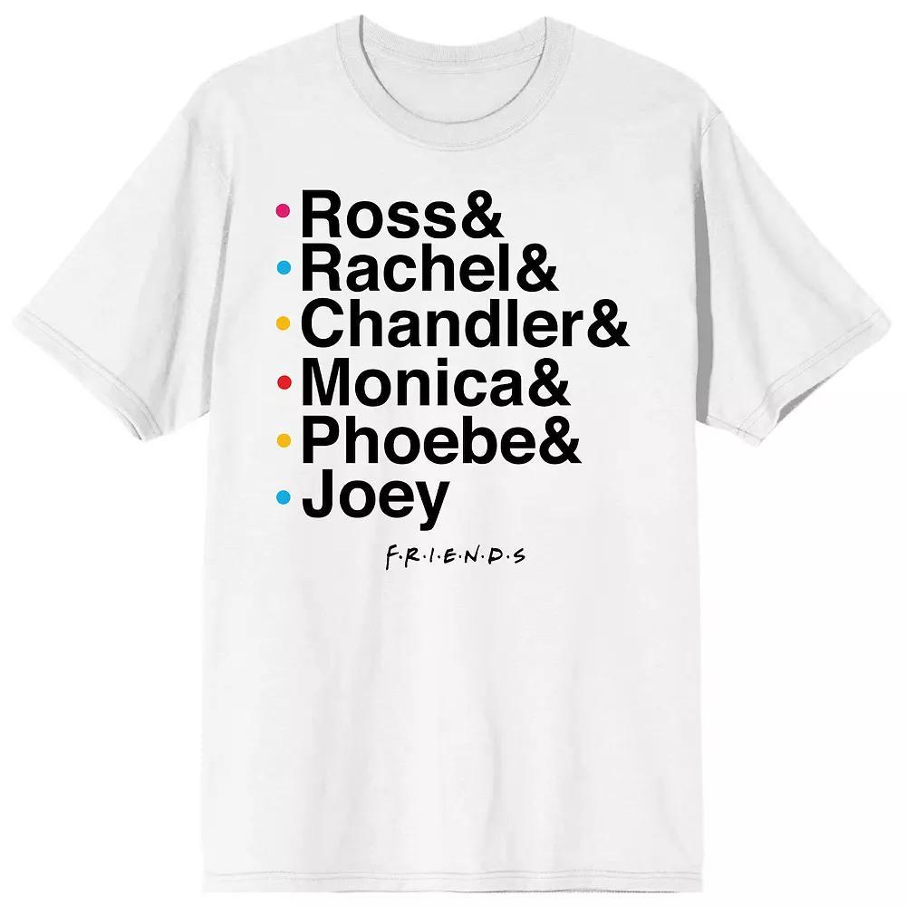 Mens Friends TV Show Character Tee Product Image