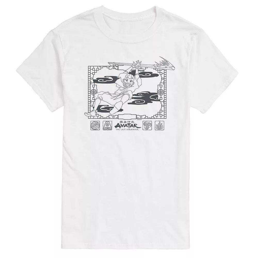 Mens Avatar Aang Glider Tee Product Image
