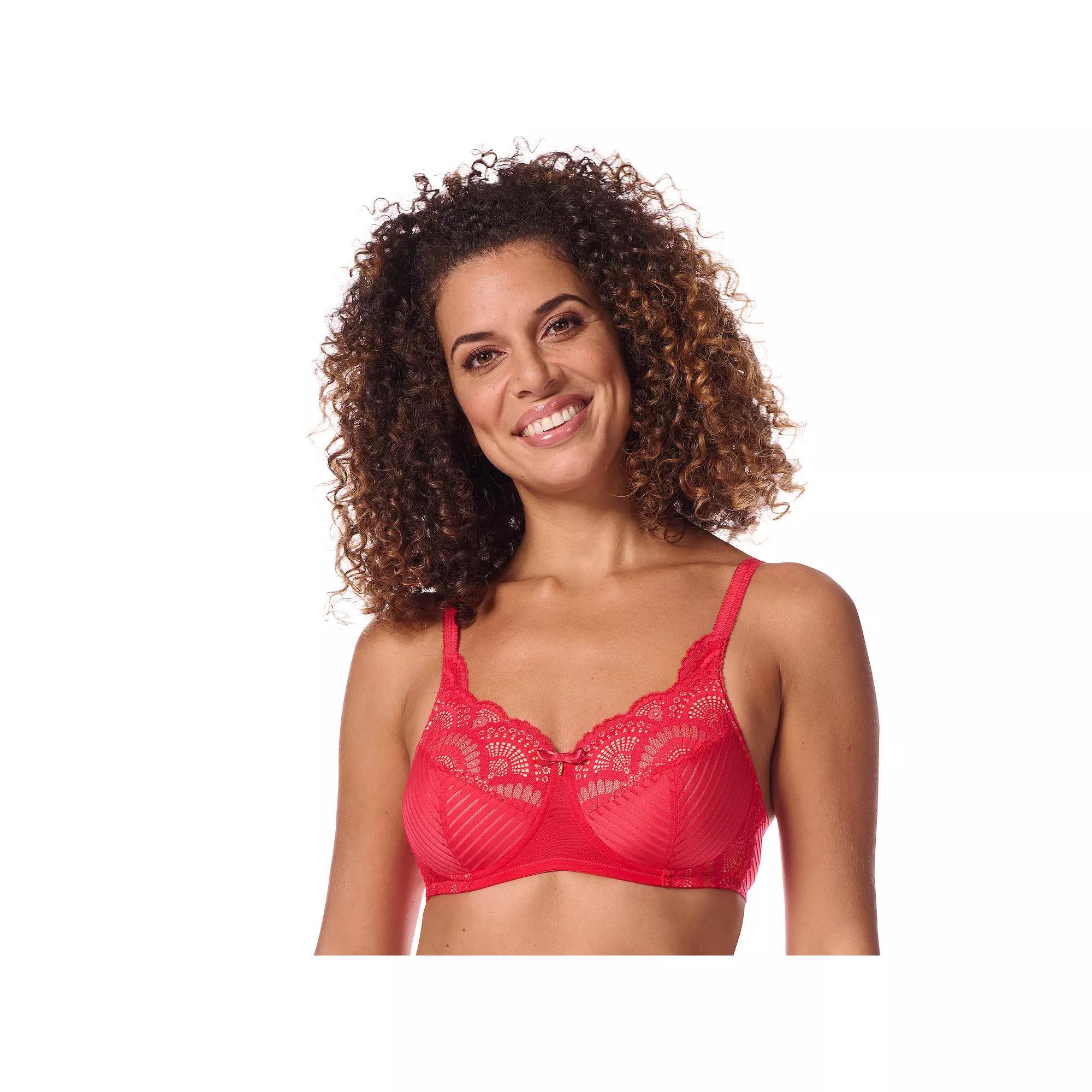 Amoena Mastectomy Bra: Karolina Padded Wireless, Women's, Size: 38 C, Pink Sand Product Image