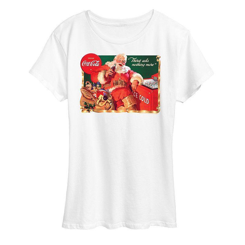 Plus Size Coca Cola Ice Cooler Graphic Tee, Womens Product Image