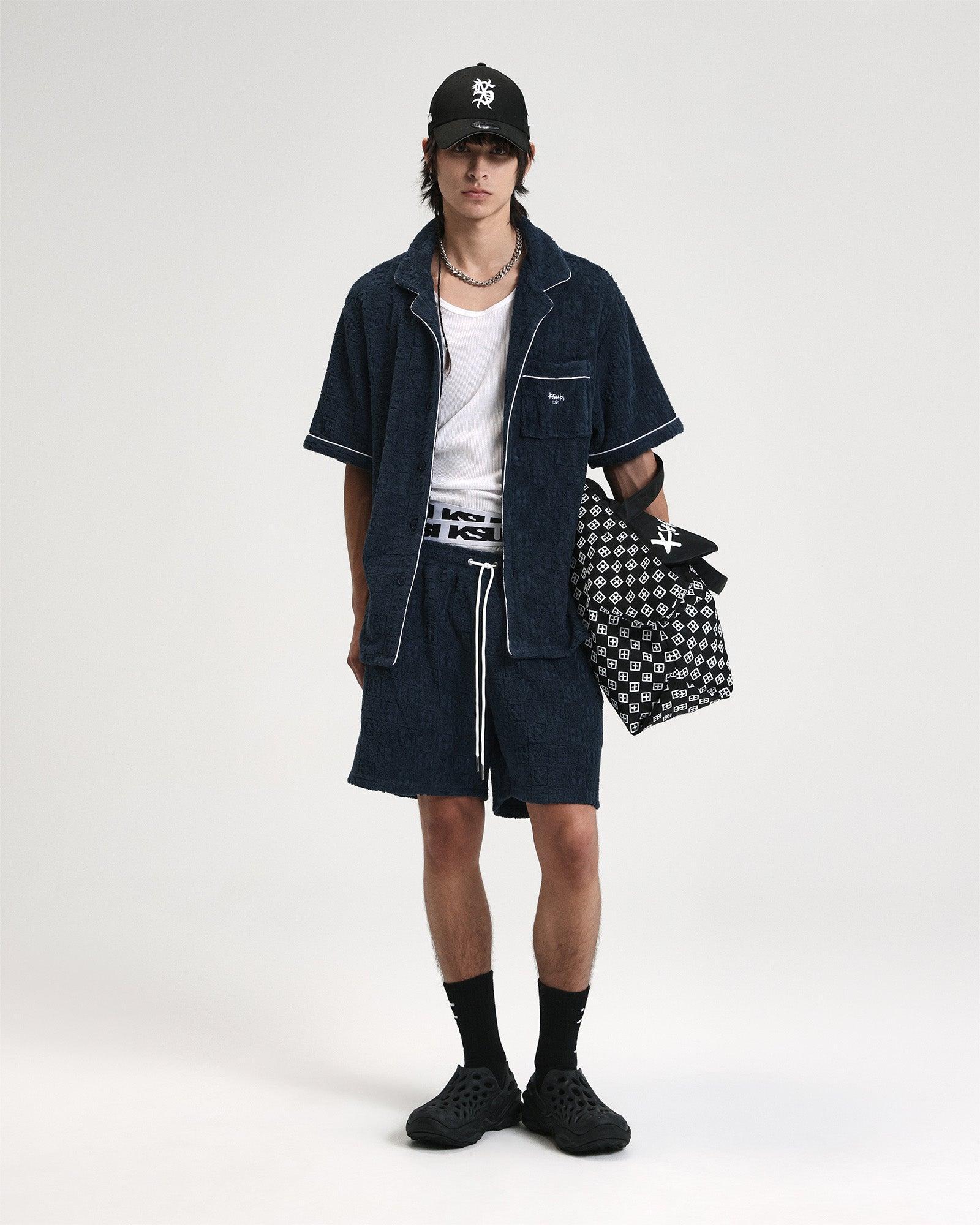 LOUNGE SS RESORT SHIRT NAVY Male Product Image