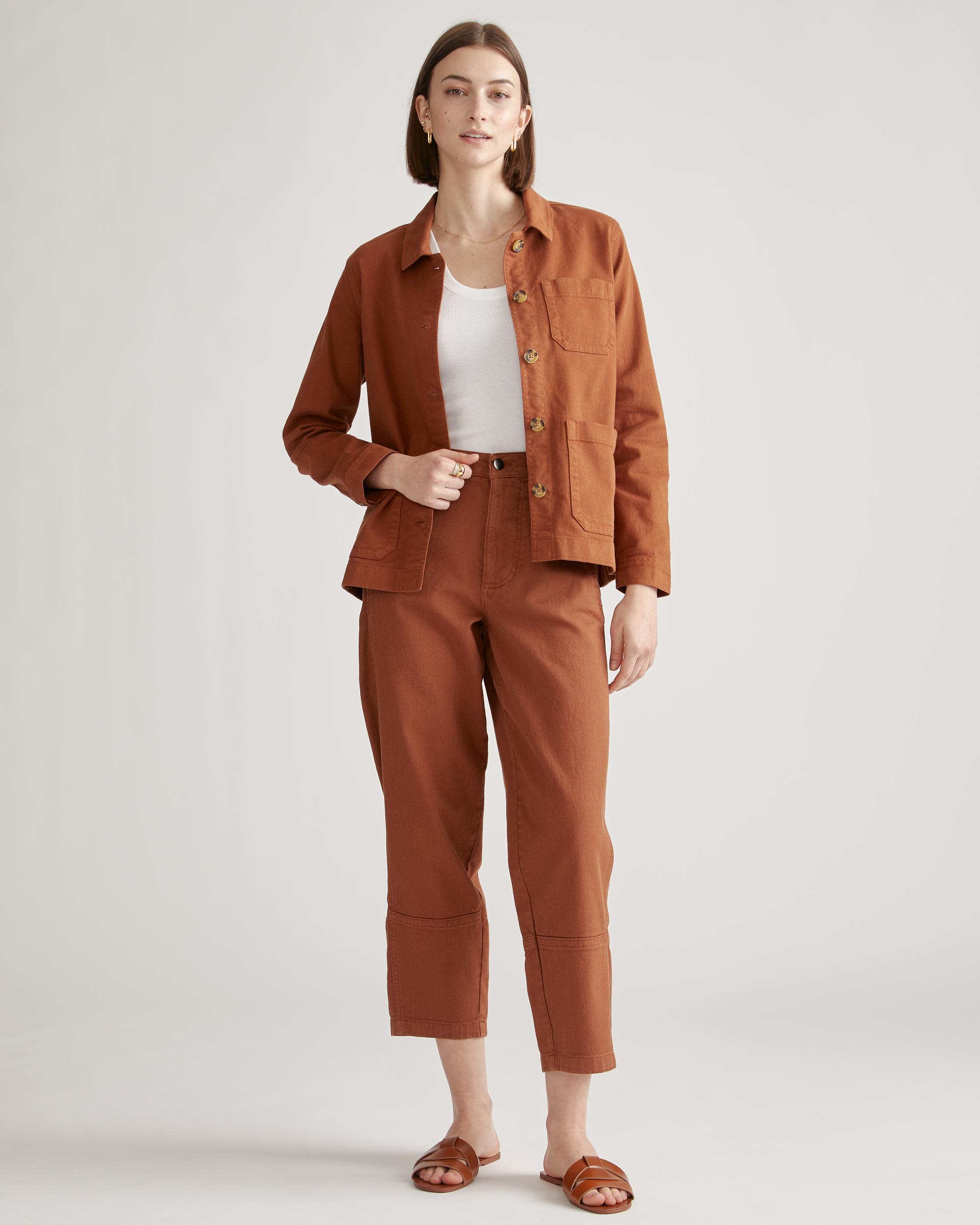 Quince | Women's Organic Comfort Stretch Chore Jacket Organic Cotton Product Image