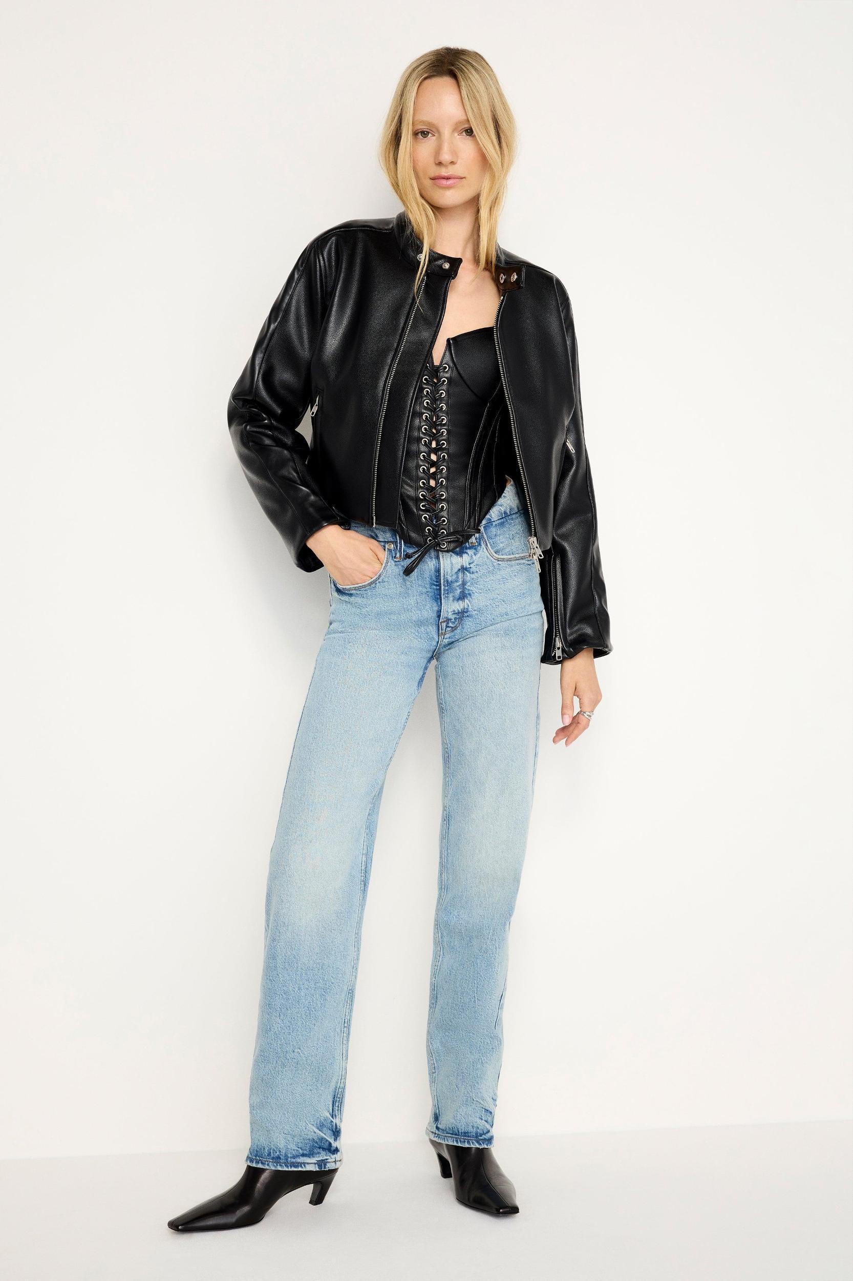 GOOD ICON STRAIGHT JEANS | INDIGO712 Product Image