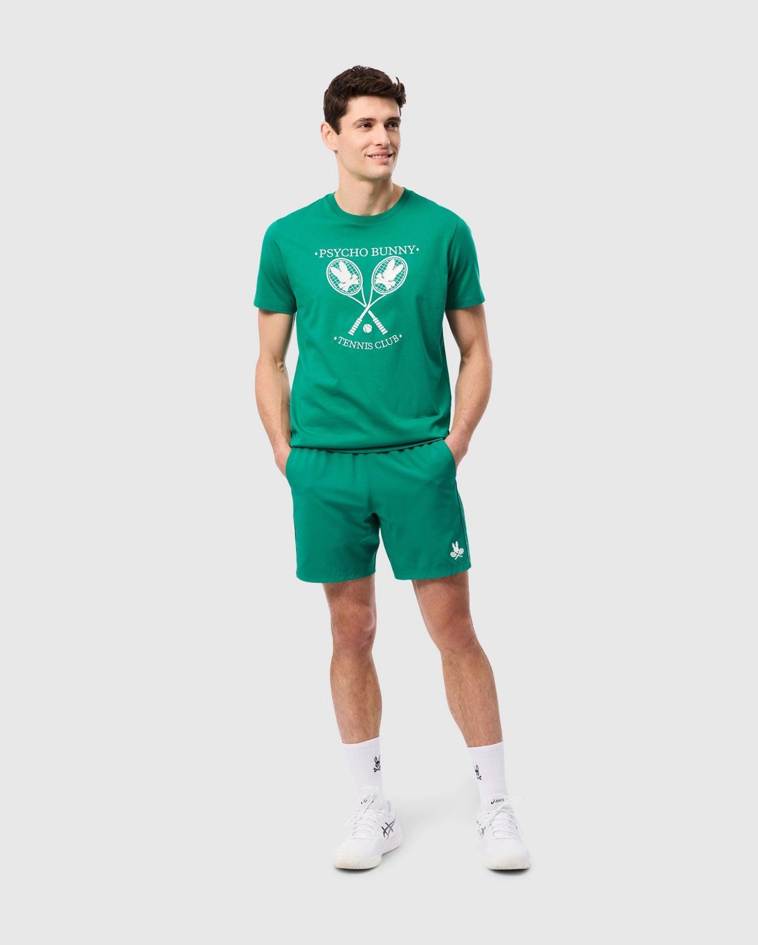 MENS COURTSIDE GRAPHIC TEE - B6U684C200 Male Product Image