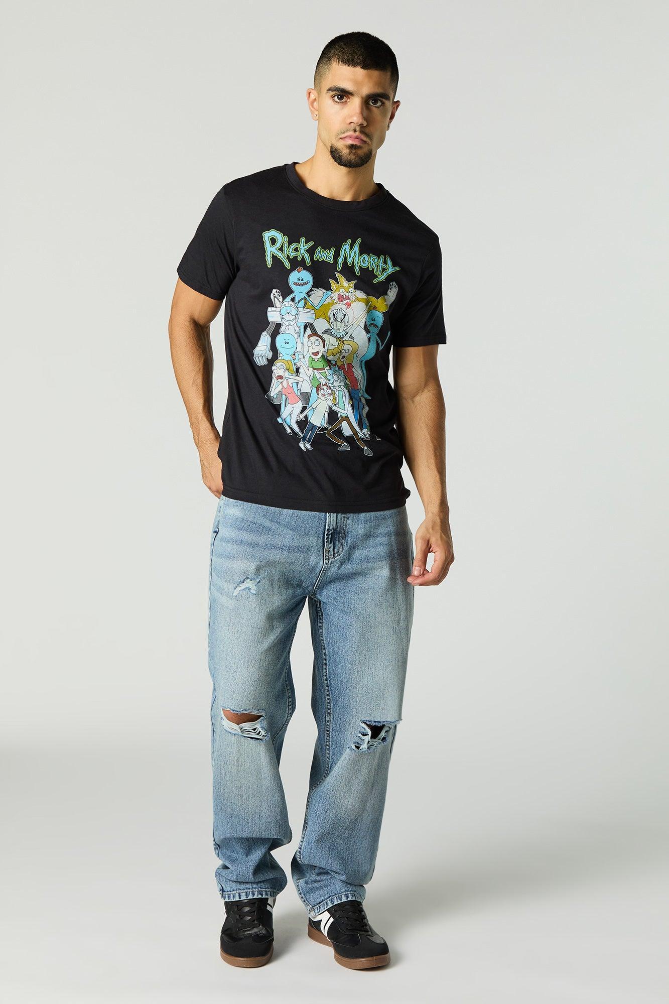 Rick & Morty Graphic T-Shirt Male Product Image