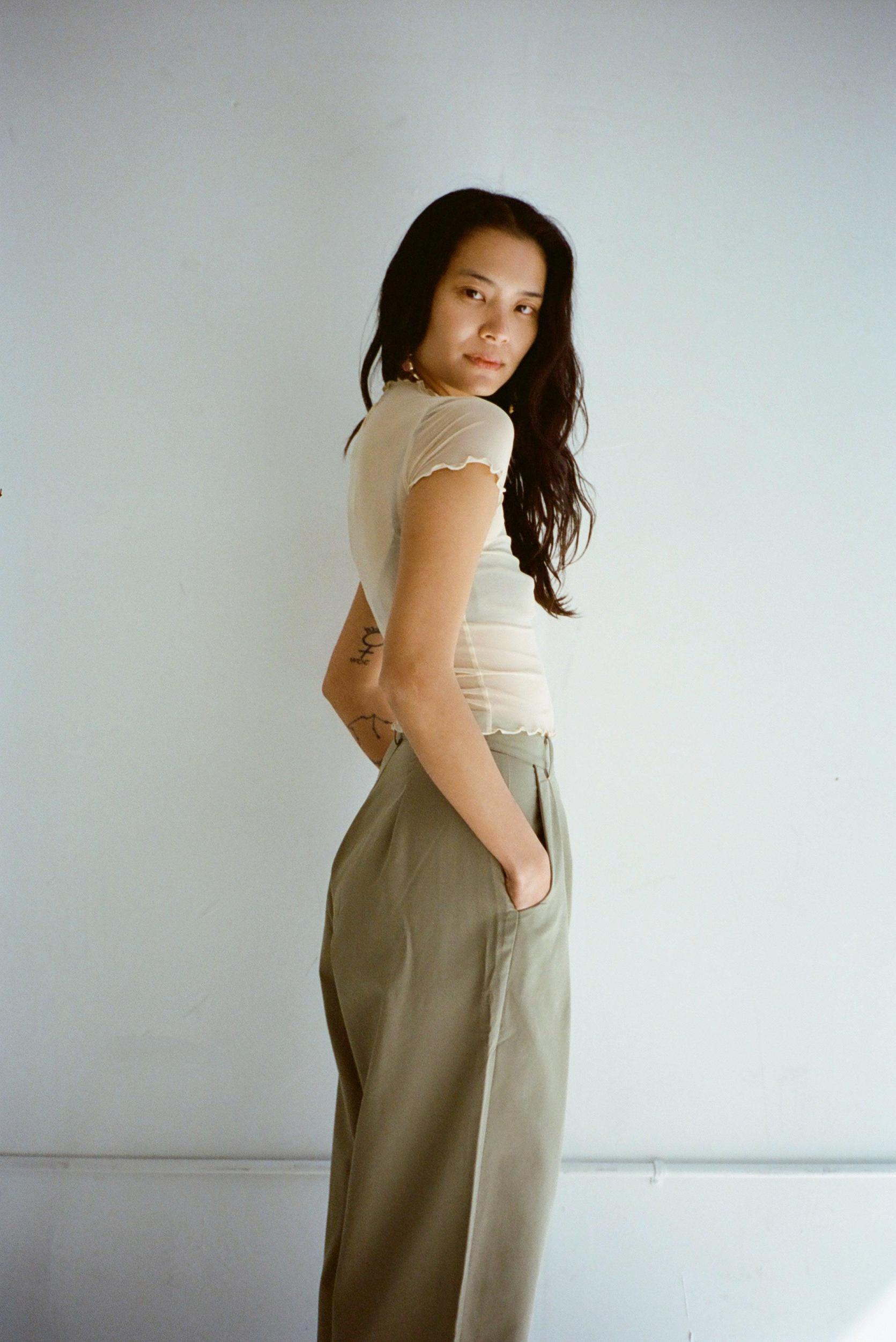 Studio Pant - Sage Female Product Image