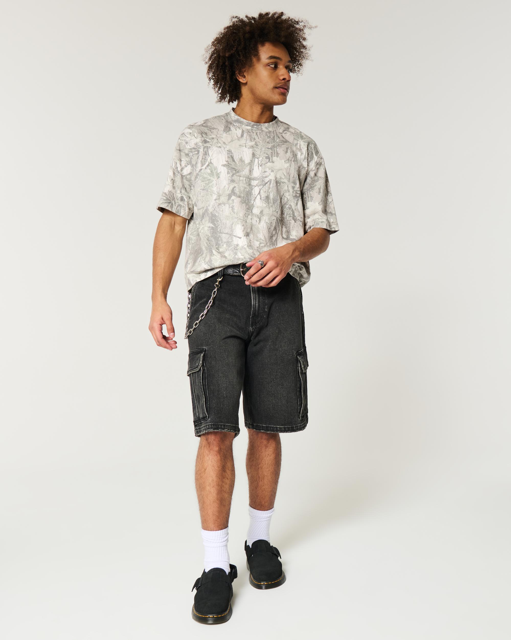 Boxy Heavyweight Crop Crew T-Shirt Product Image