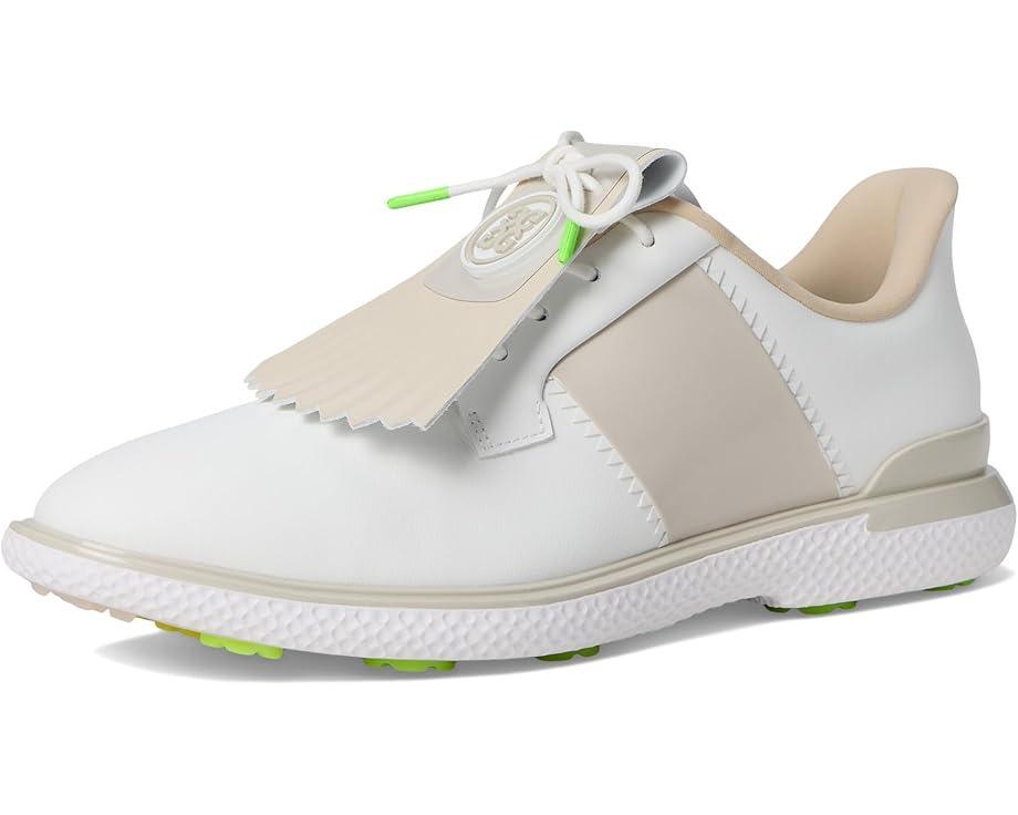 G.112 Perforated Saddle Stripe Golf Shoes Product Image