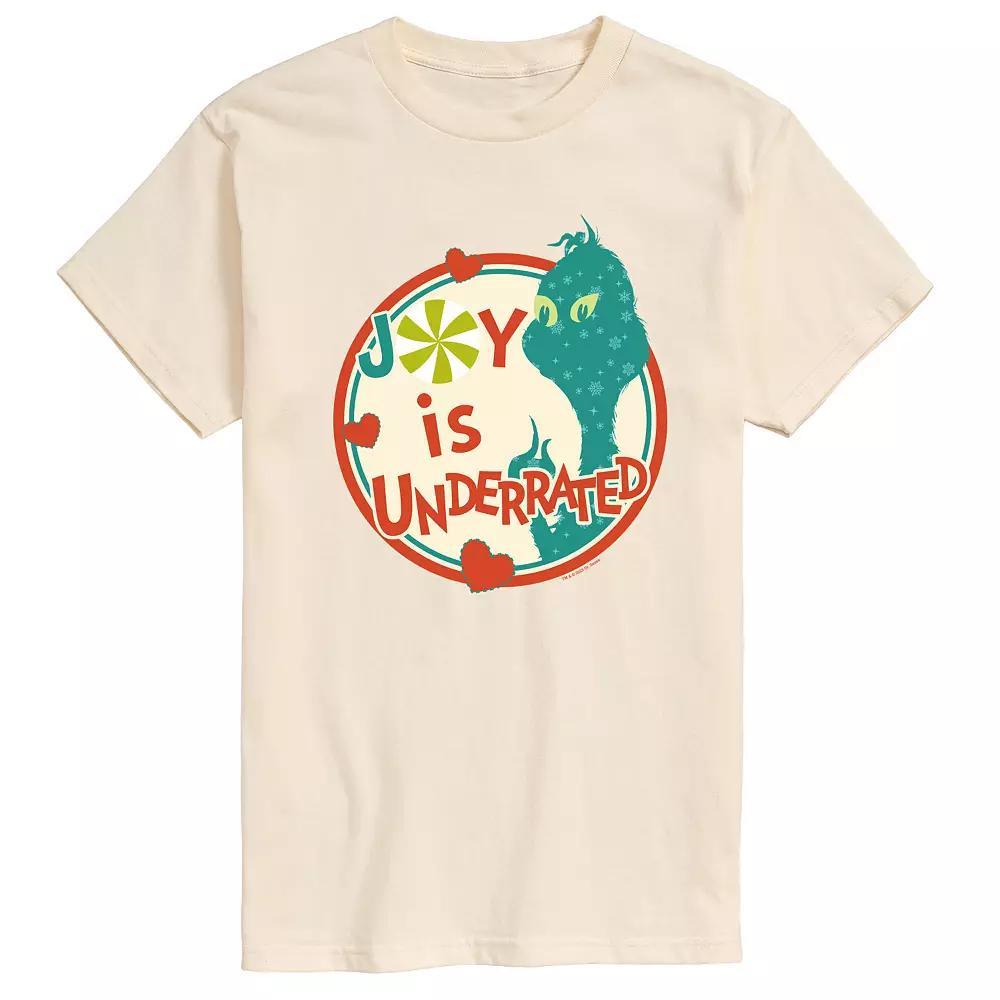 Mens Dr. Seuss The Grinch Joy Is Underrated Graphic Tee Product Image
