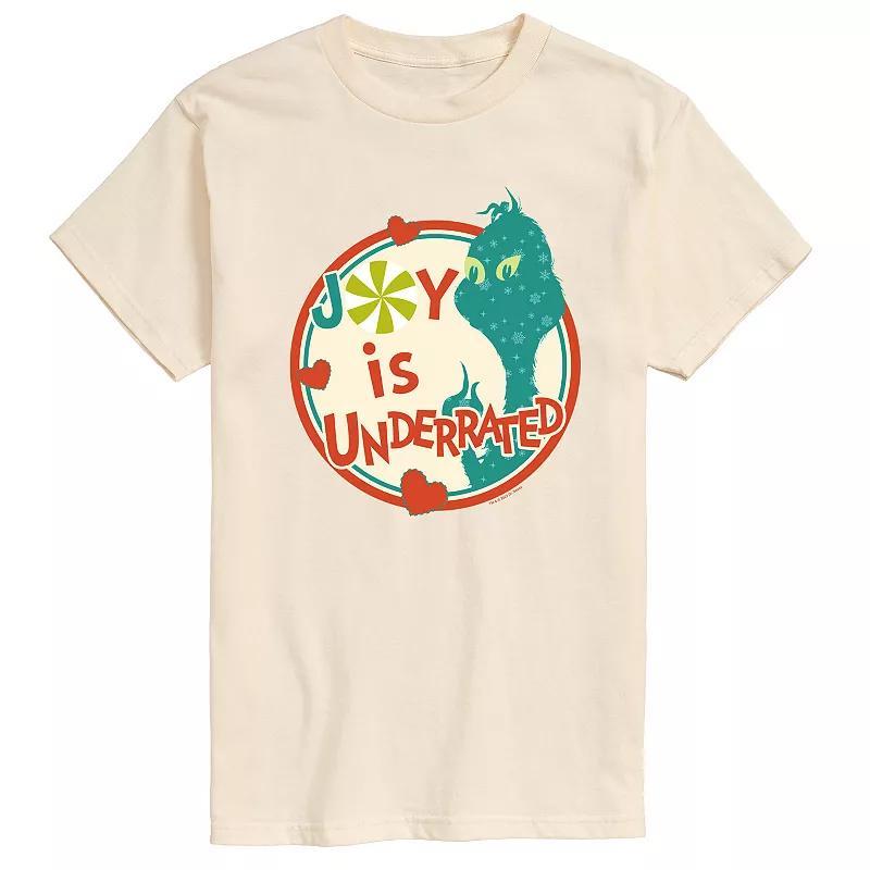 Mens Dr. Seuss The Grinch Joy Is Underrated Graphic Tee Product Image