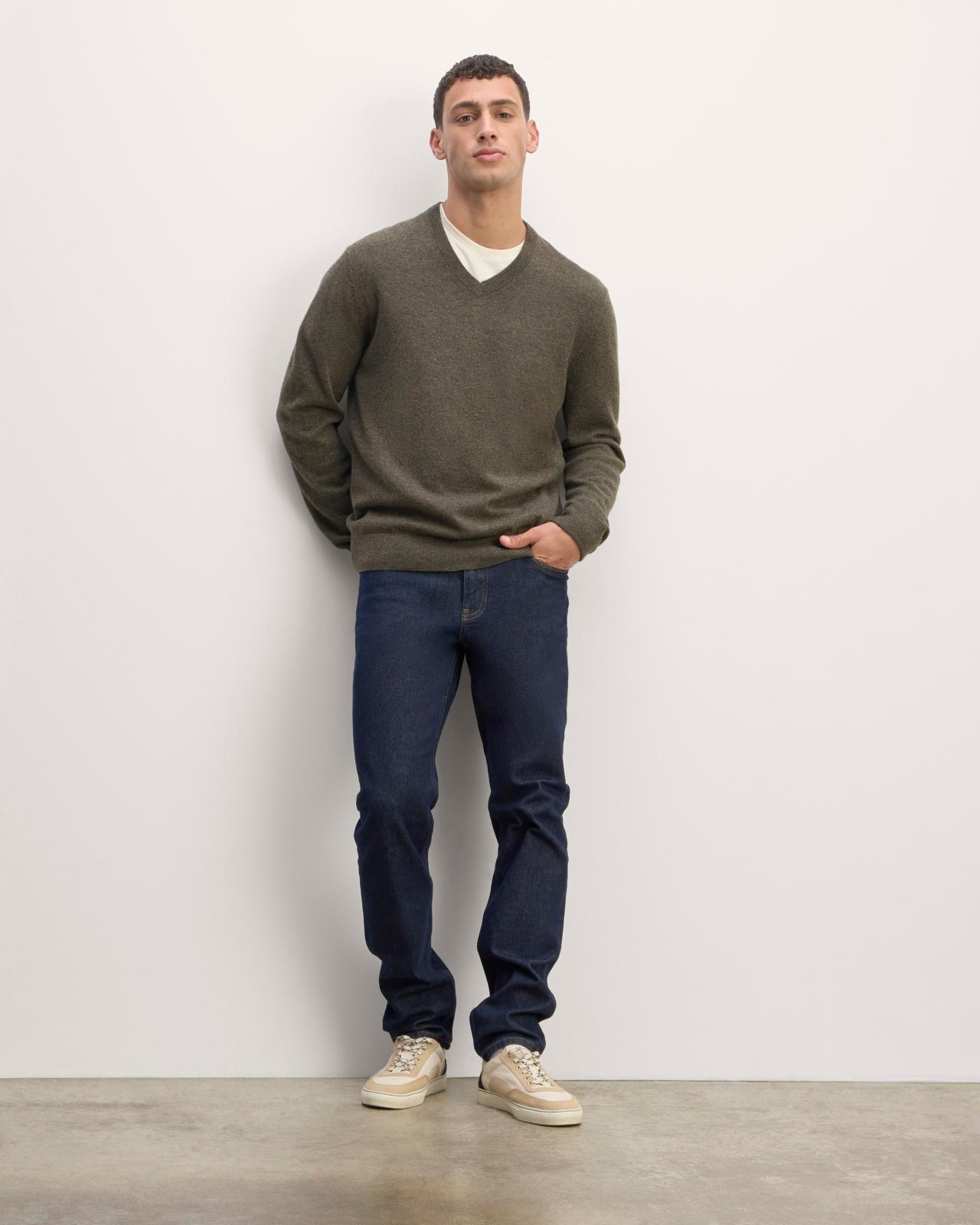 The Cashmere V-Neck Sweater Product Image