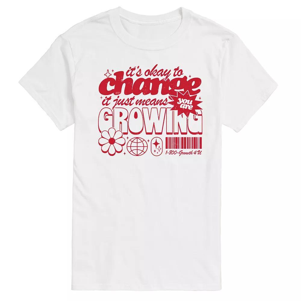 Mens Okay To Change Graphic Tee Product Image