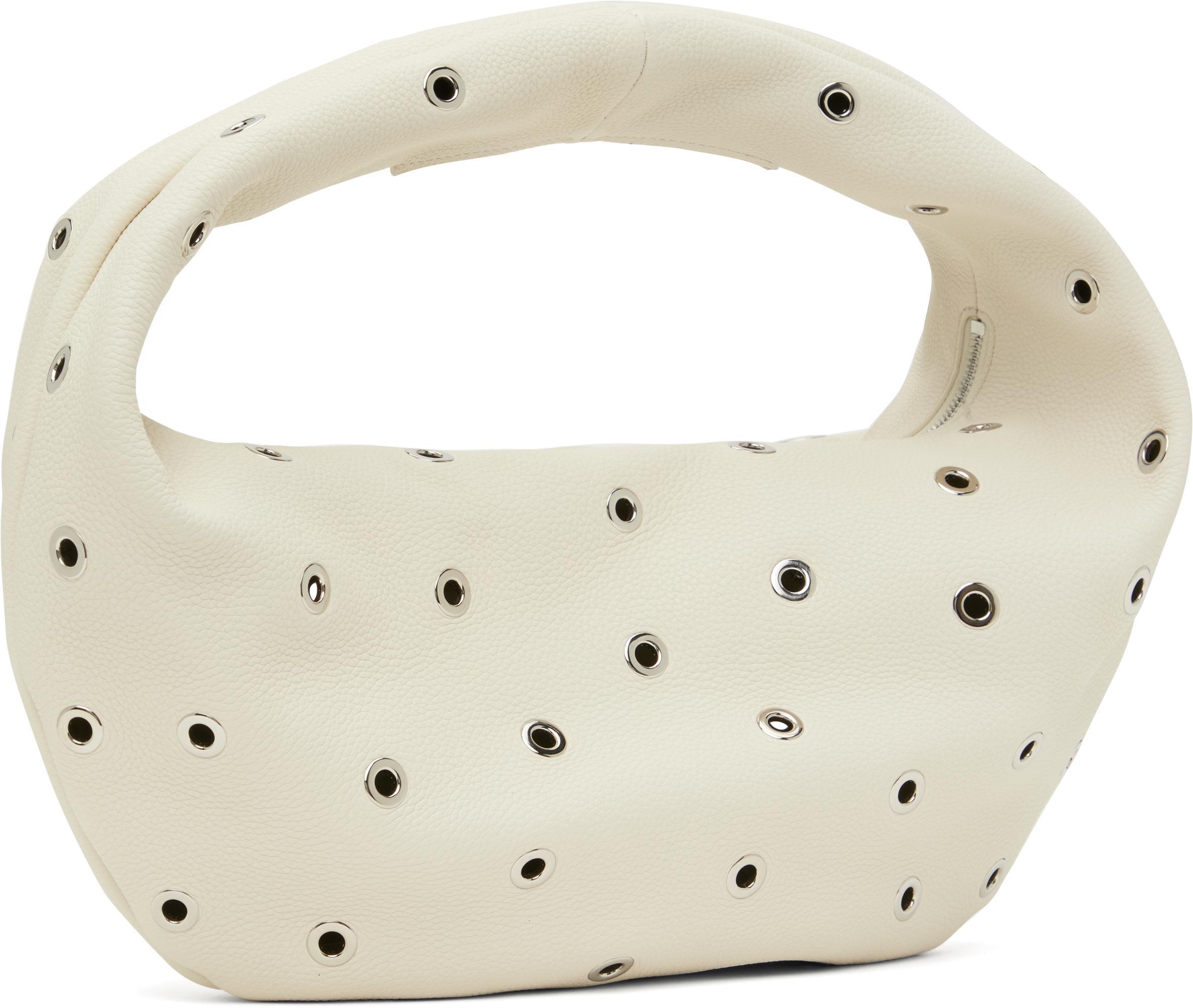 KHAITE Off-white Medium Olivia Bag In 445 Dark Ivory Product Image