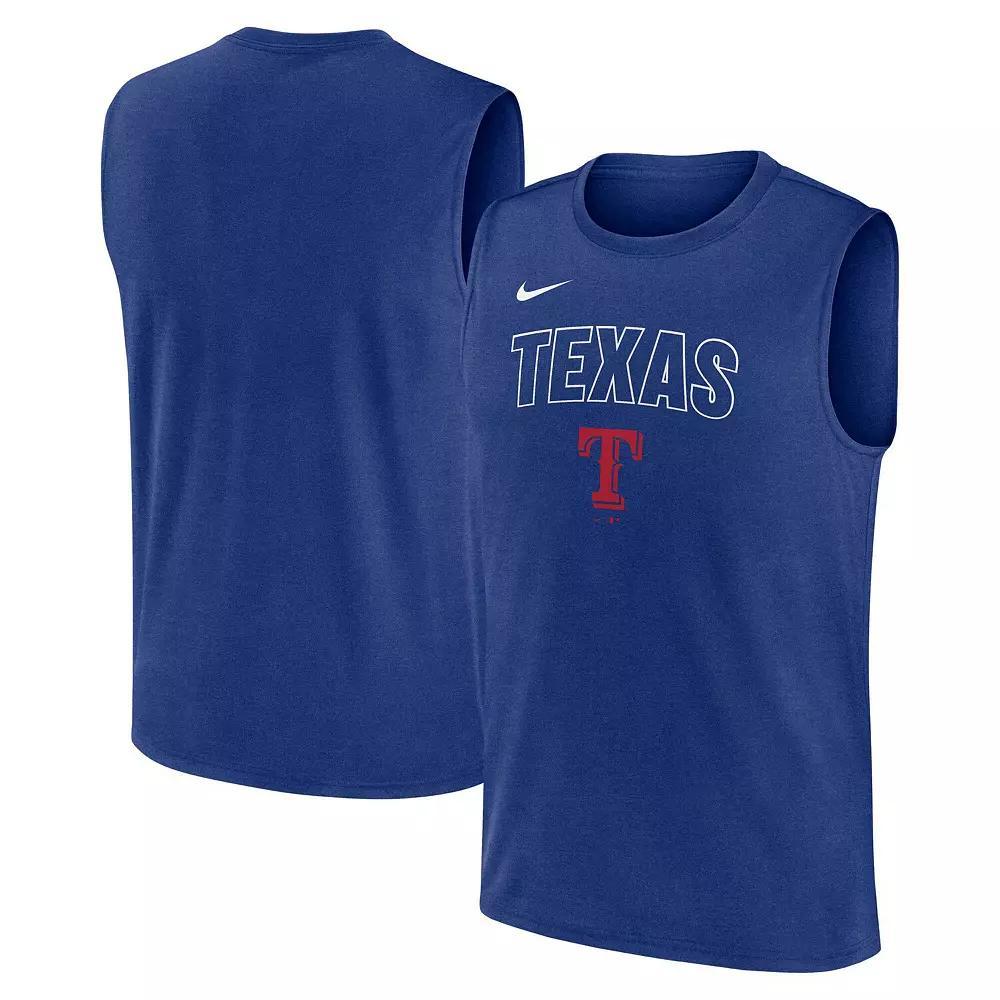 Men's Nike Gray Detroit Lions Primetime Legend Performance Muscle Tank Top, Size: 2XL, Grey Product Image