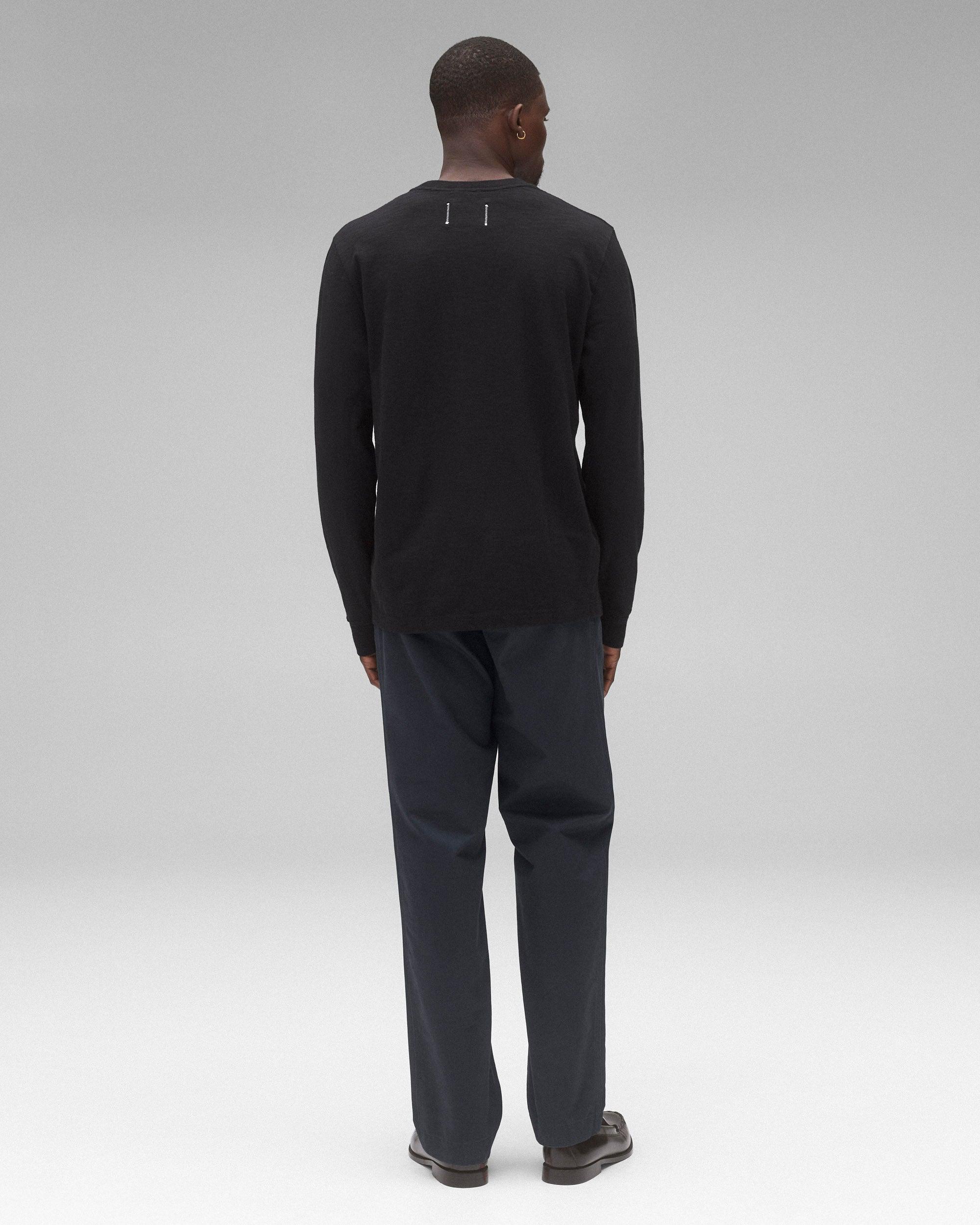 Midweight Terry Slim Crewneck Male Product Image