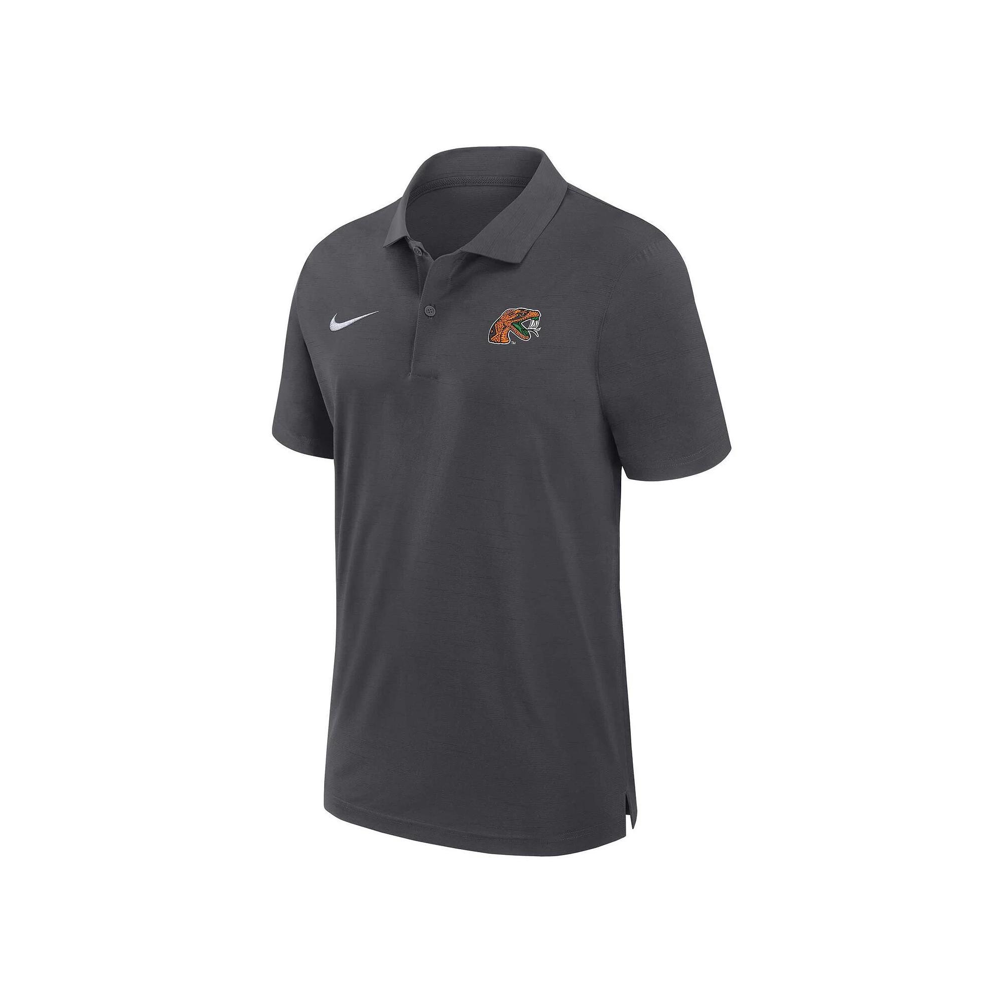 Men's Nike Black Appalachian State Mountaineers 2024 Sideline Coaches Performance Polo, Size: XXL, App Black Product Image