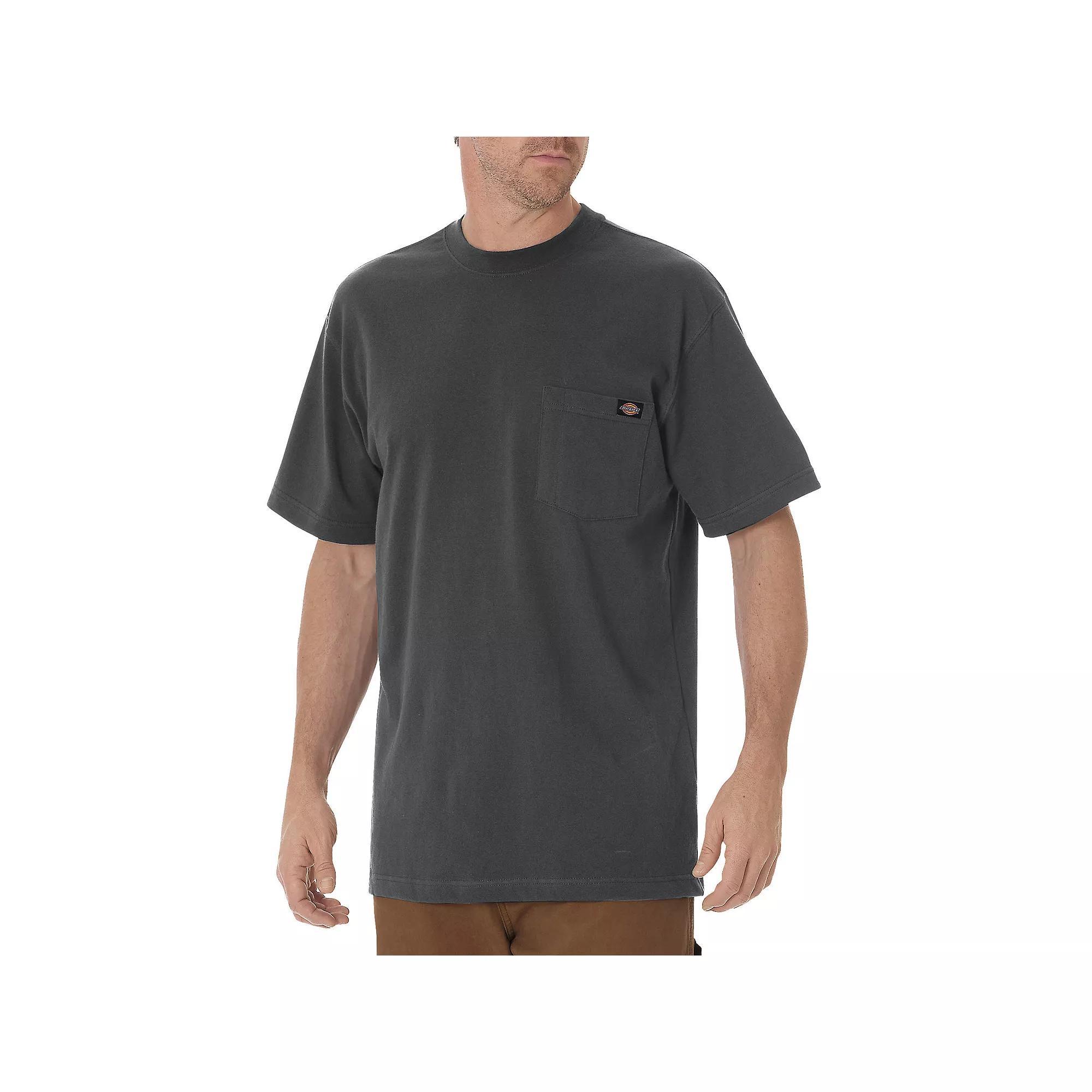 Men's Dickies Heavyweight Crewneck Tee, Size: Large, Limoges Single Dye Product Image