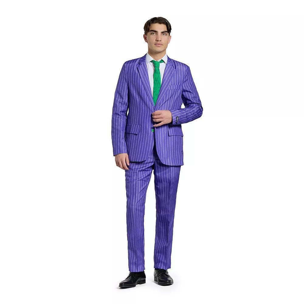 Mens Suitmeister Batman The Joker Slim-Fit Novelty Suit & Tie Set Product Image