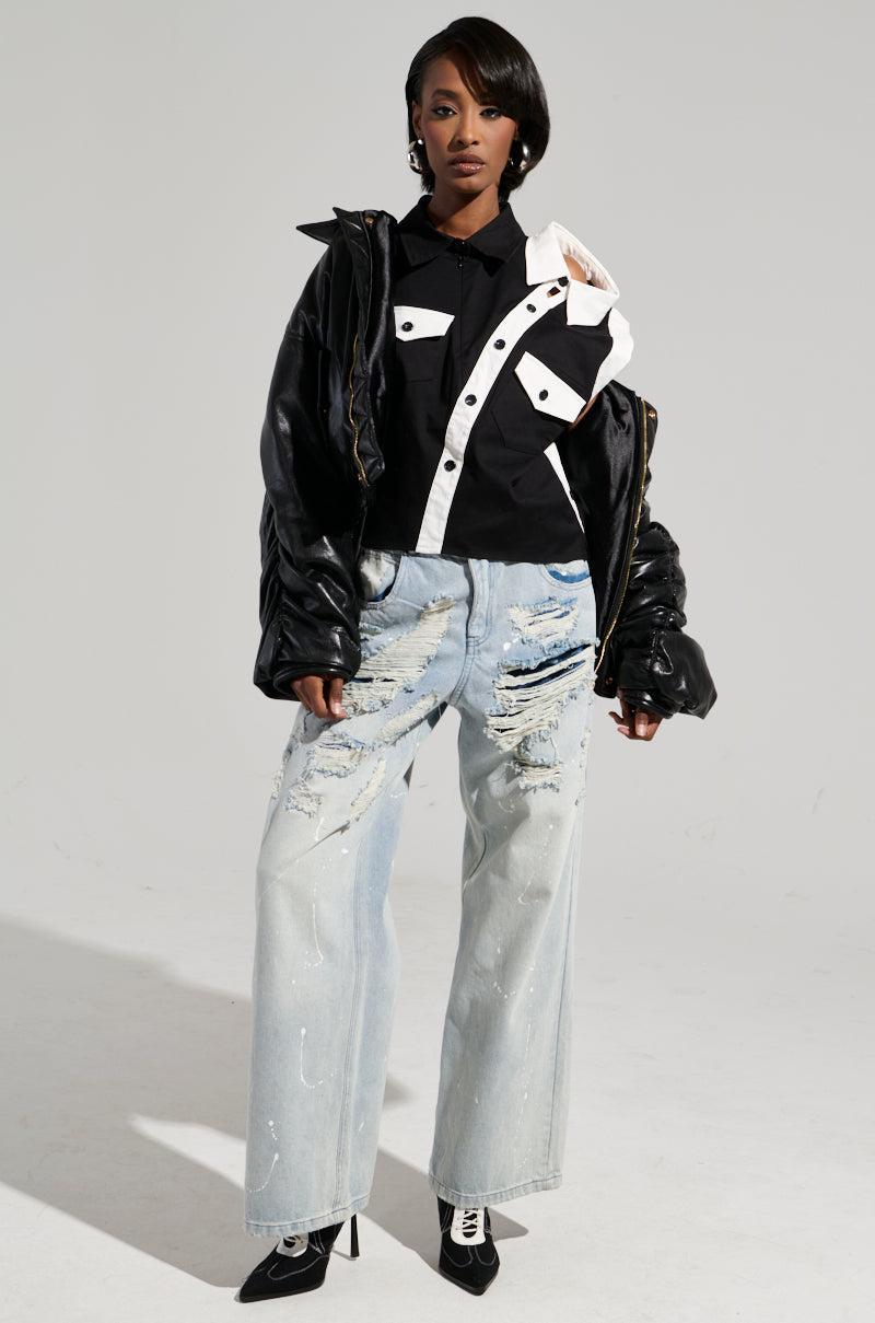 IS IT TRUE FUNKY BLOUSE Product Image