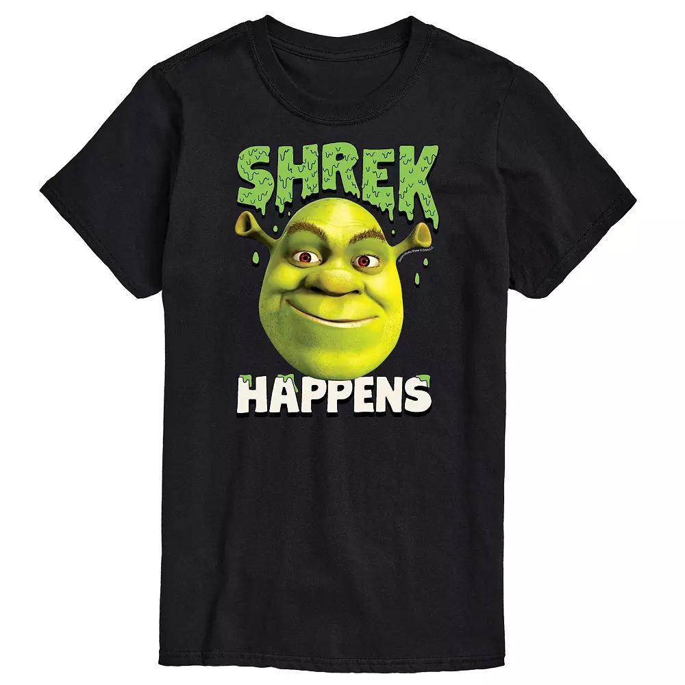 Big & Tall Shrek Happens Tee, Mens Product Image