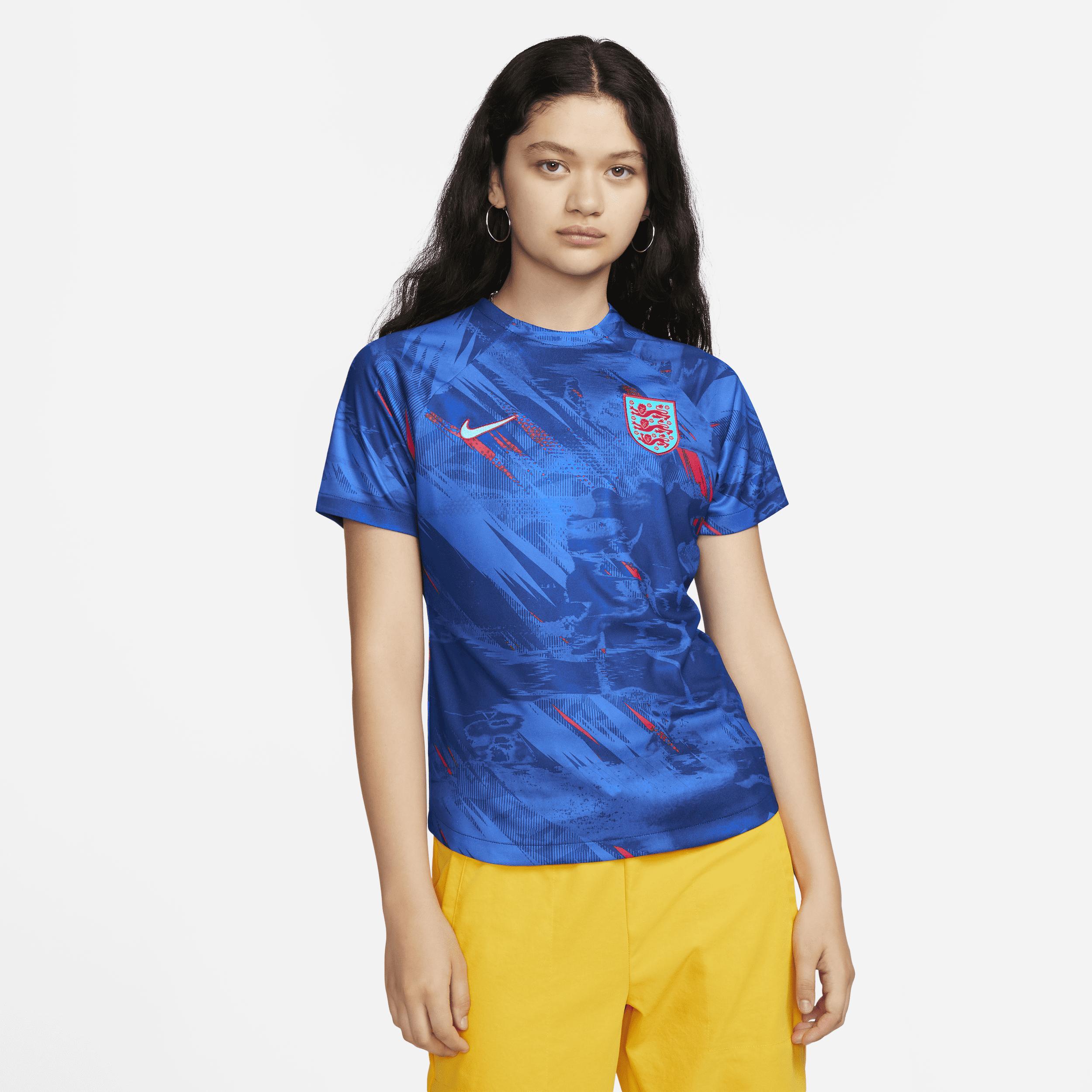 Womens Nike Blue England National Team 2022 Pre-Match Top Product Image