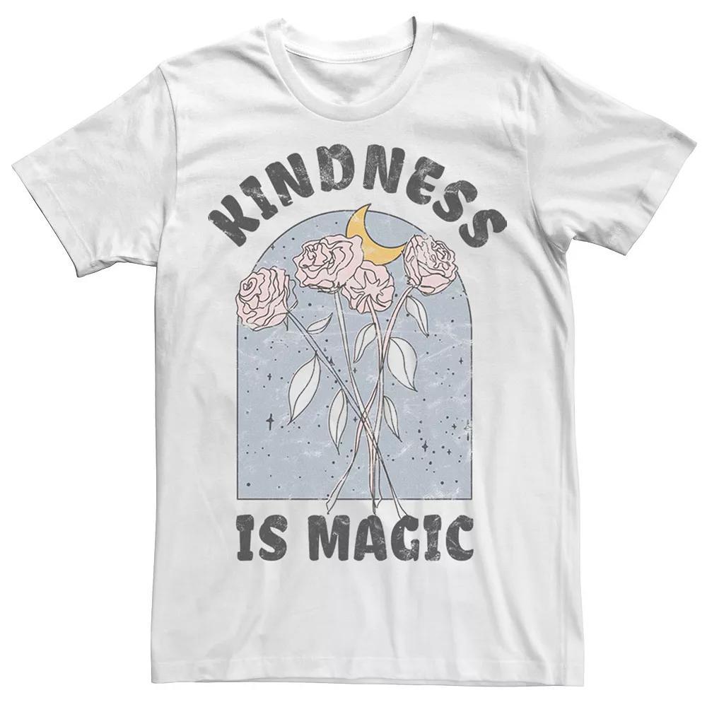 Men's Trendy Kindness Is Magic Tee, Size: XL, White Product Image