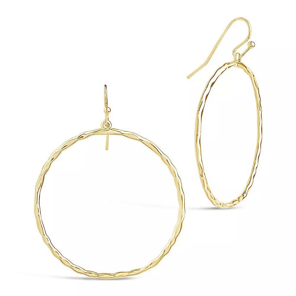 MC Collective Circle Dangle Earrings, Women's, Gold Tone Product Image