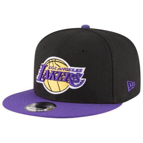 New Era Mens Los Angeles Lakers New Era Lakers QR 2T T/C Snapback - Mens Product Image