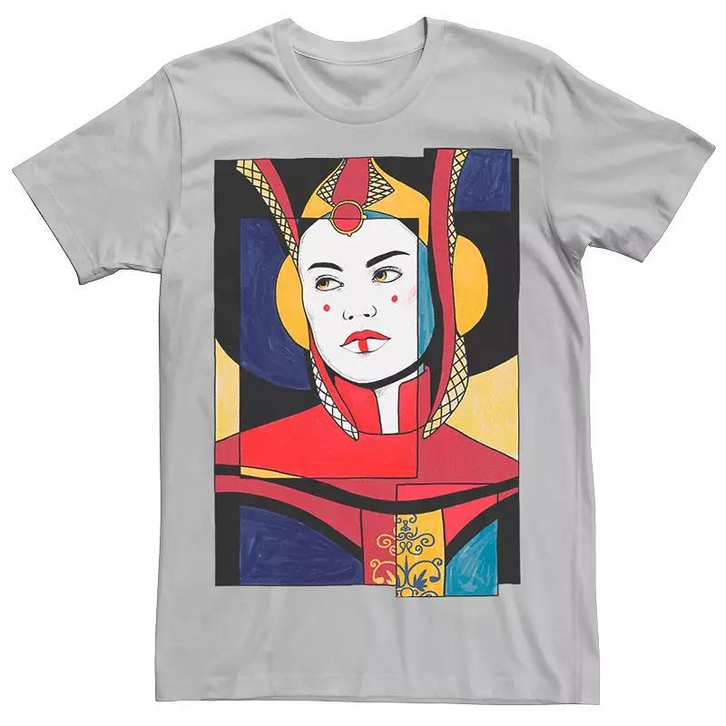 Men's Star Wars Padme Artsy Sketch Poster Tee, Size: Small, Red Product Image