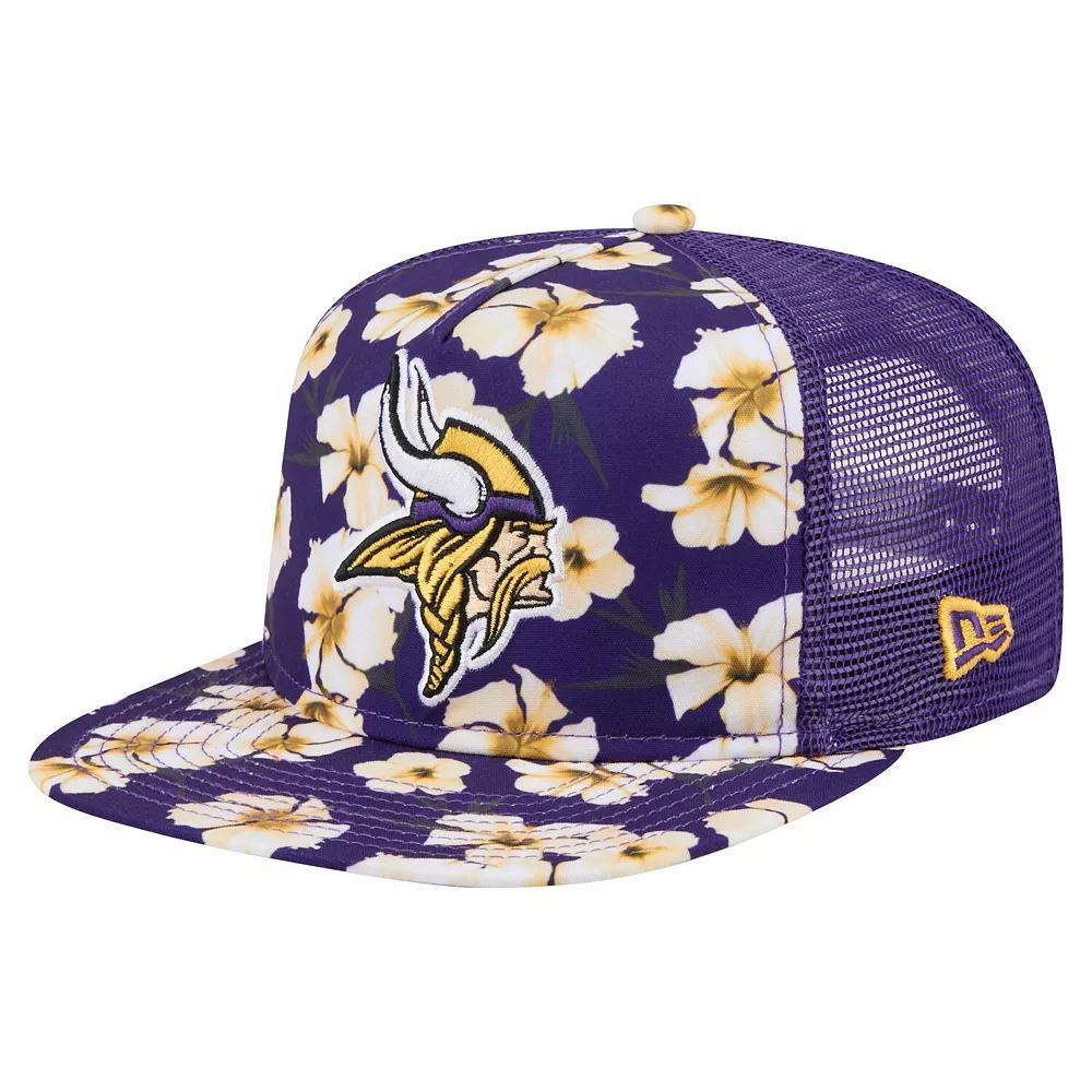 Mens New Era Minnesota Vikings Adventure Pattern Golfer Snapback Hat Product Image