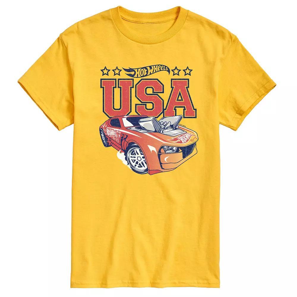 Mens Hot Wheels USA Graphic Tee Product Image