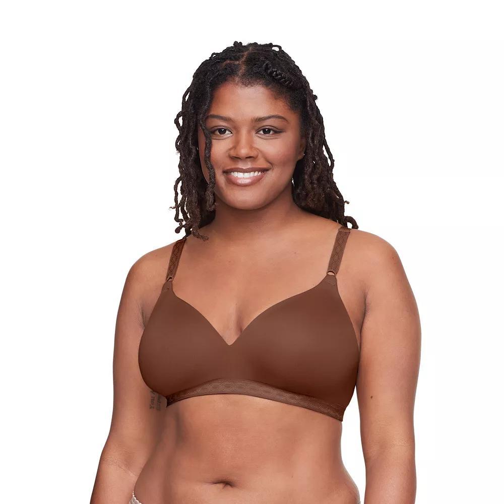 Warners Cloud 9® Super Soft Wireless Lightly Lined Comfort Bra 1269, Women's, Size: 32 A, Toasted Brown Product Image