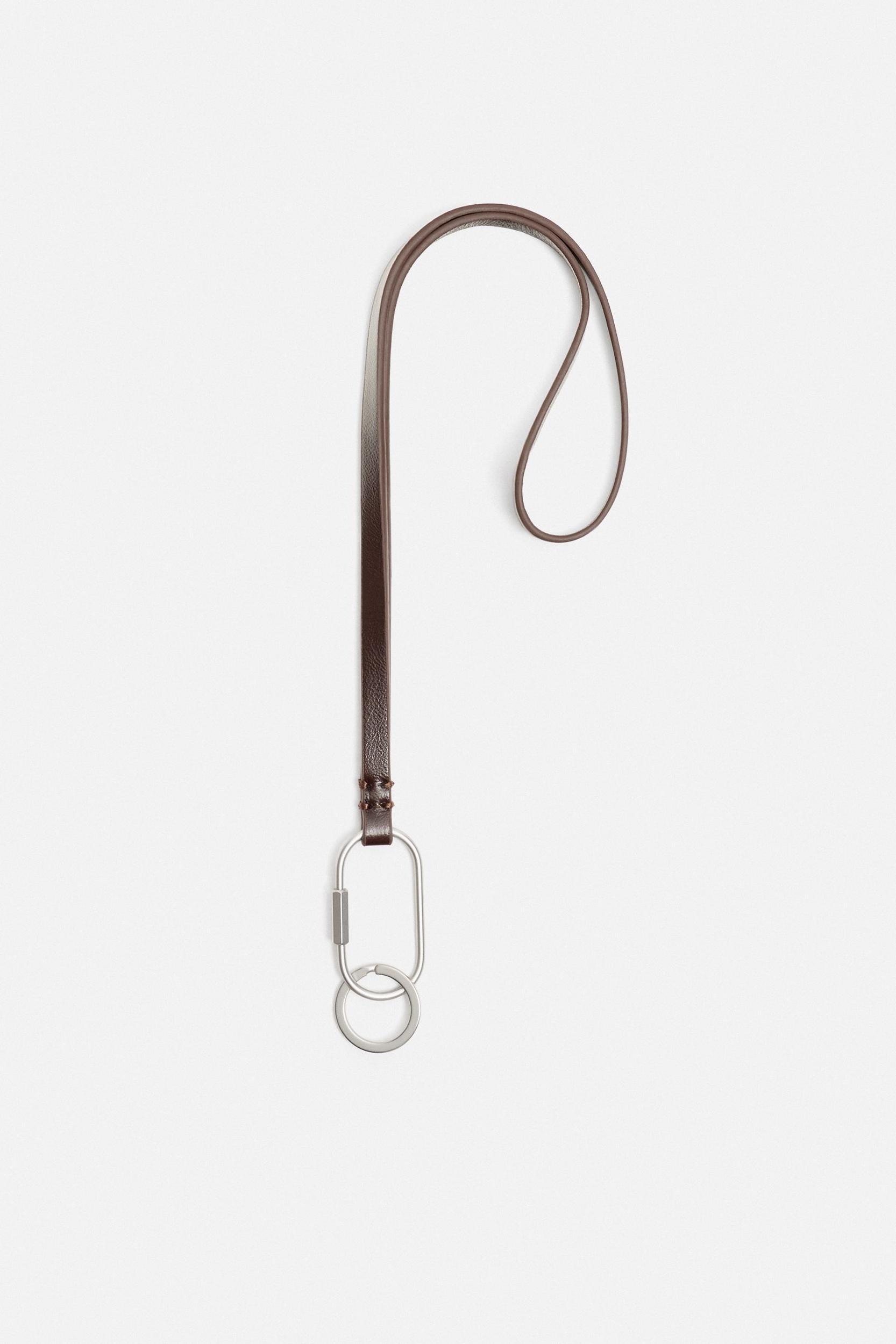 LEATHER PENDANT KEYCHAIN Product Image