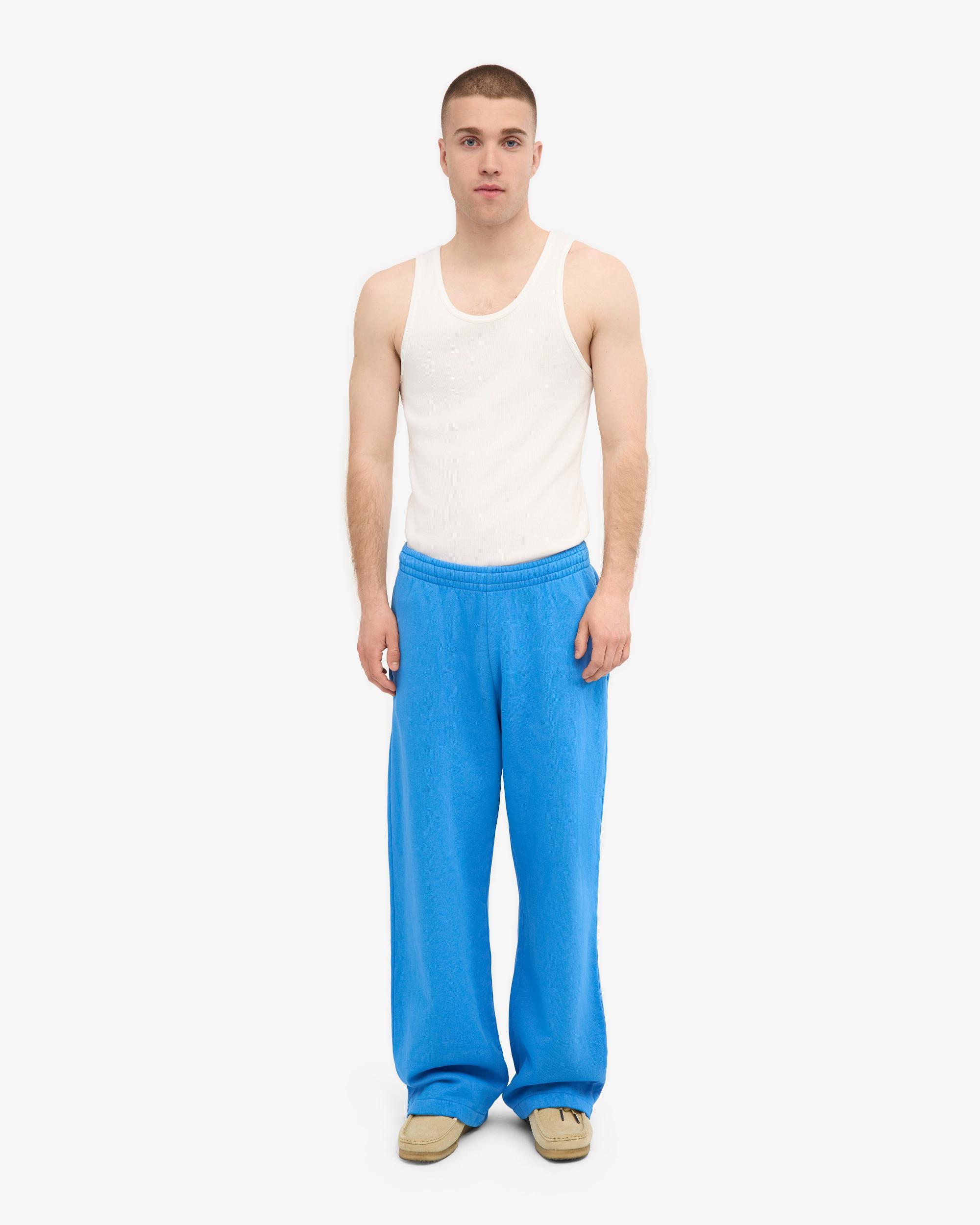 Organic Straight Leg Sweatpants - Dusty Olive Product Image