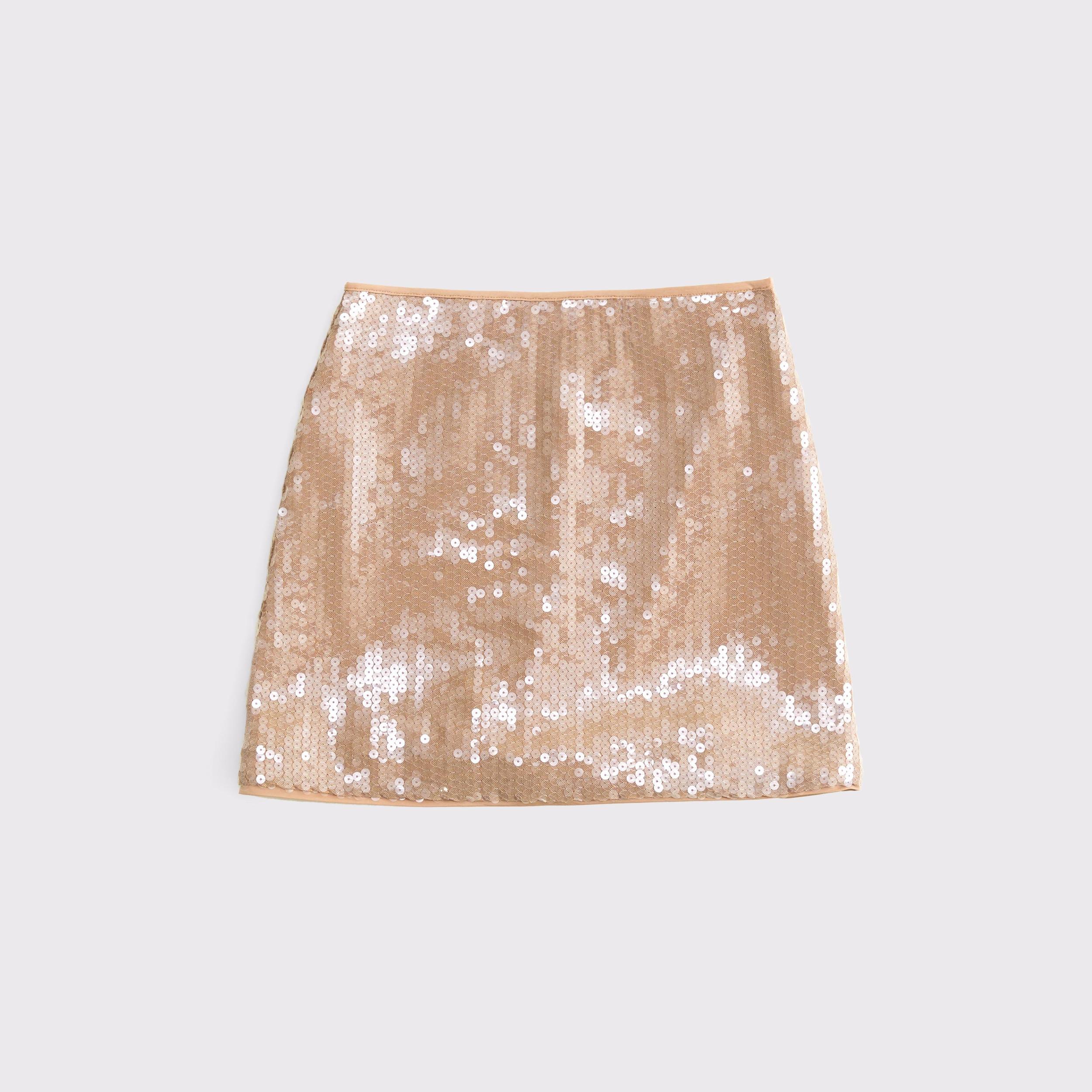 The A&F Scarlett Vegan Leather Mini Skort Product Image
