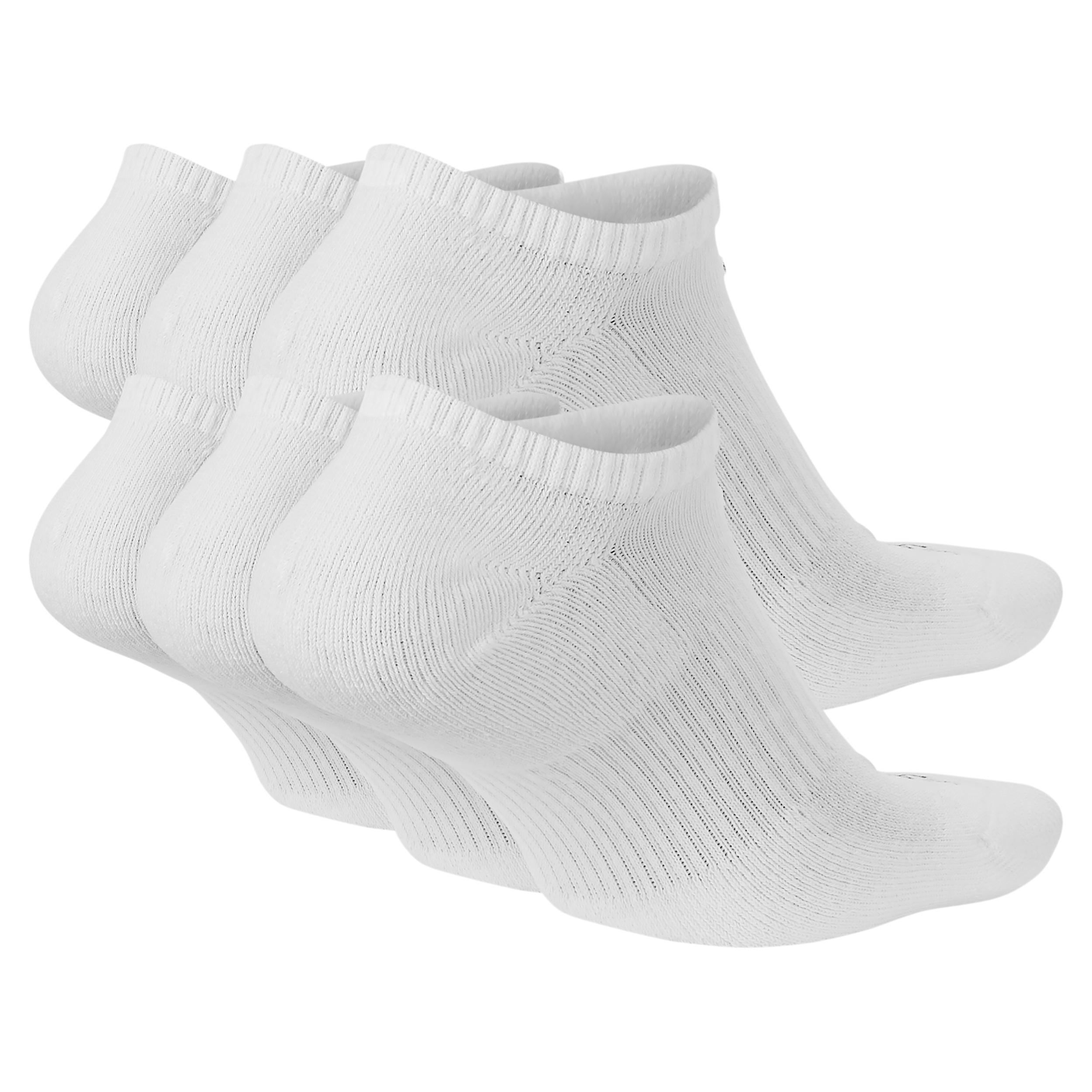 Nike Men's Everyday Plus Cushioned Training No-Show Socks (6 Pairs) Product Image