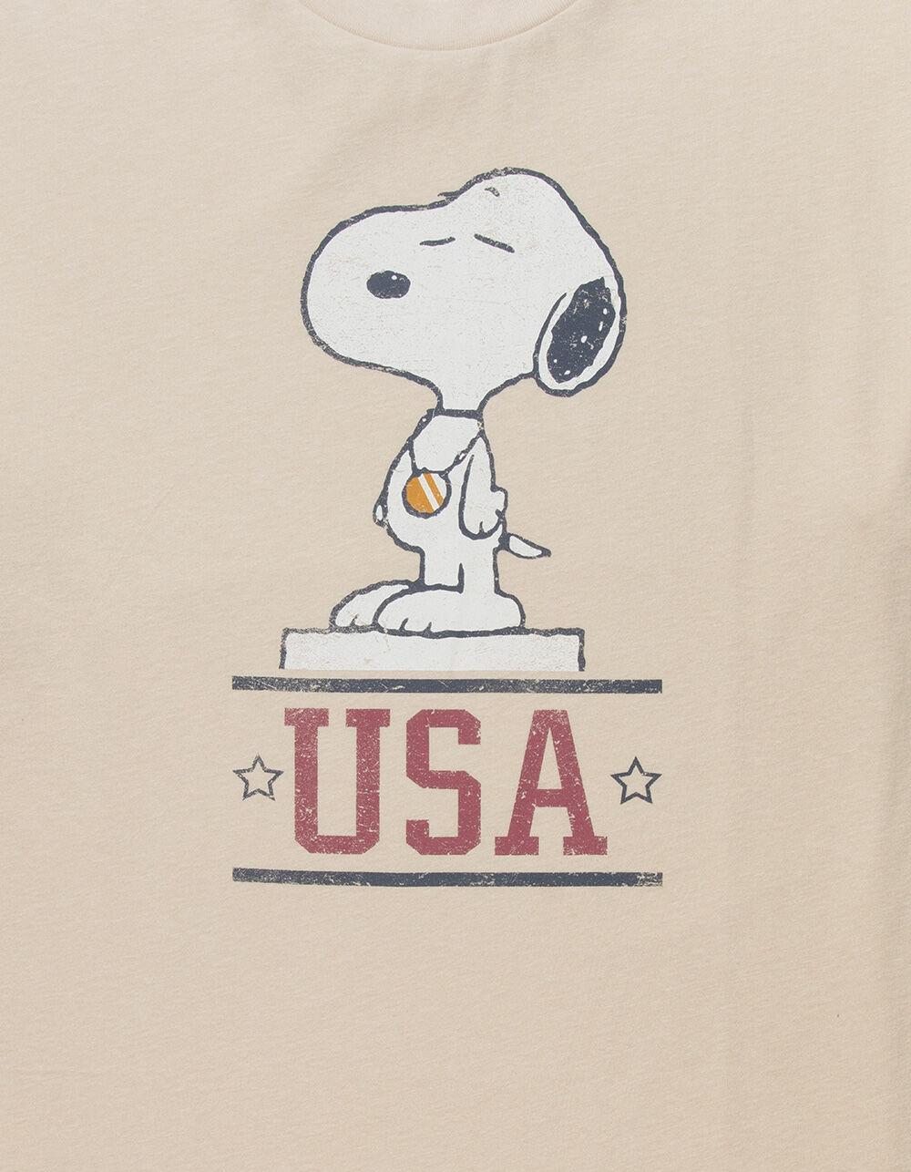 RSQ x Peanuts USA Mens Tee - TAUPE Product Image