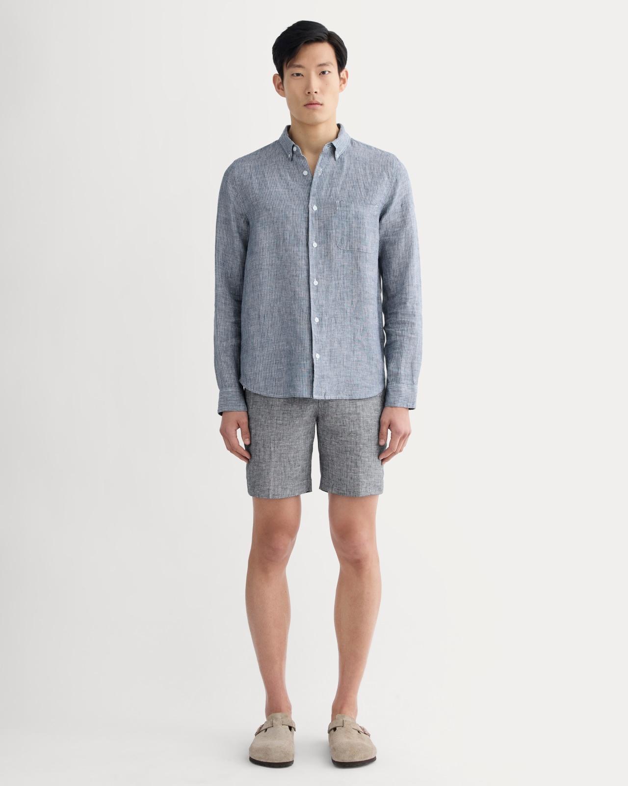 The Classic Shirt in Linen Product Image