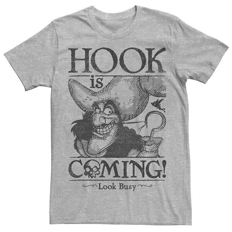 Disney's Peter Pan Captain Hook Men's Bad Captain Tee, Size: Small, Athltc Product Image