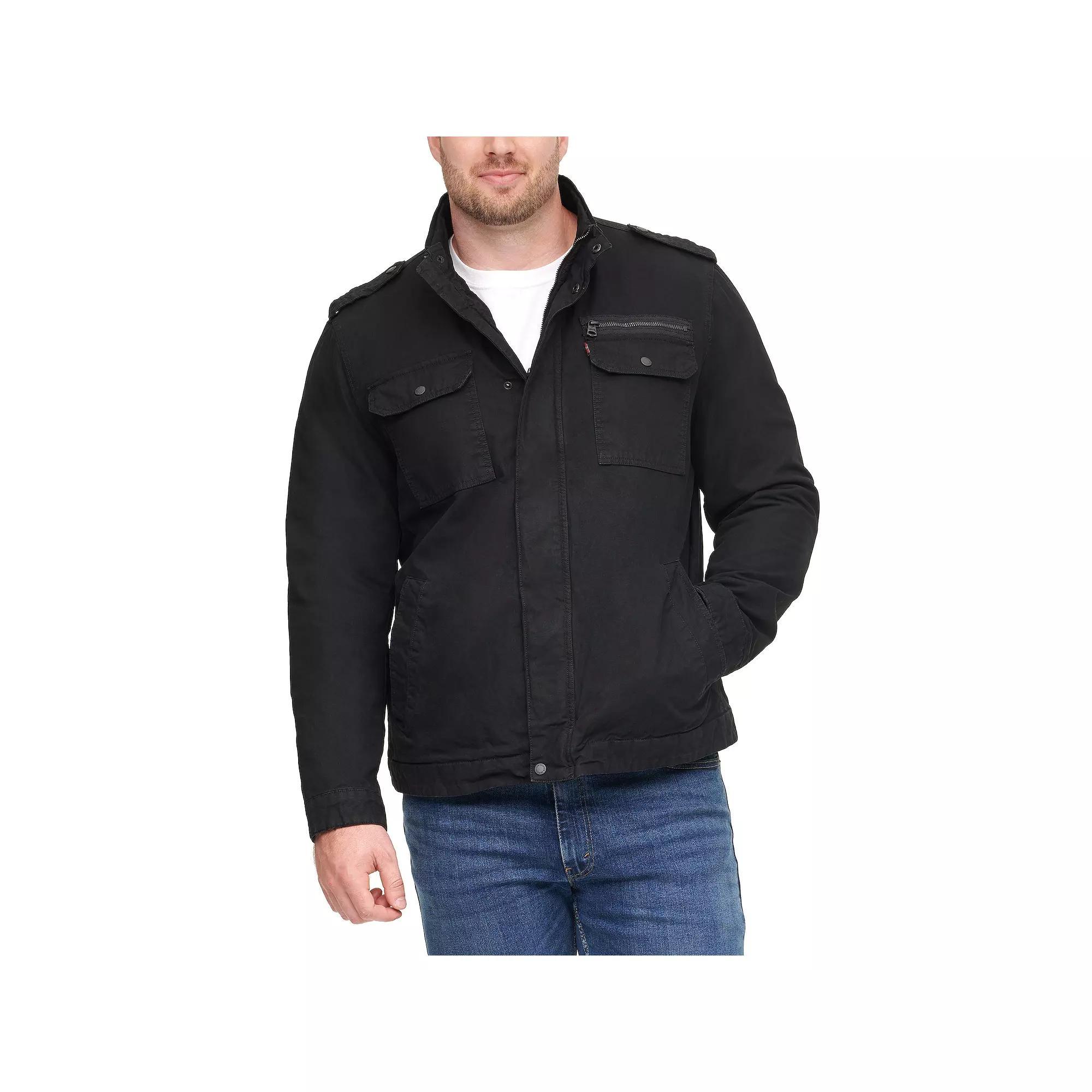 Big & Tall Levi's® Cotton Jacket, Men's, Size: 4XB, Brown Product Image