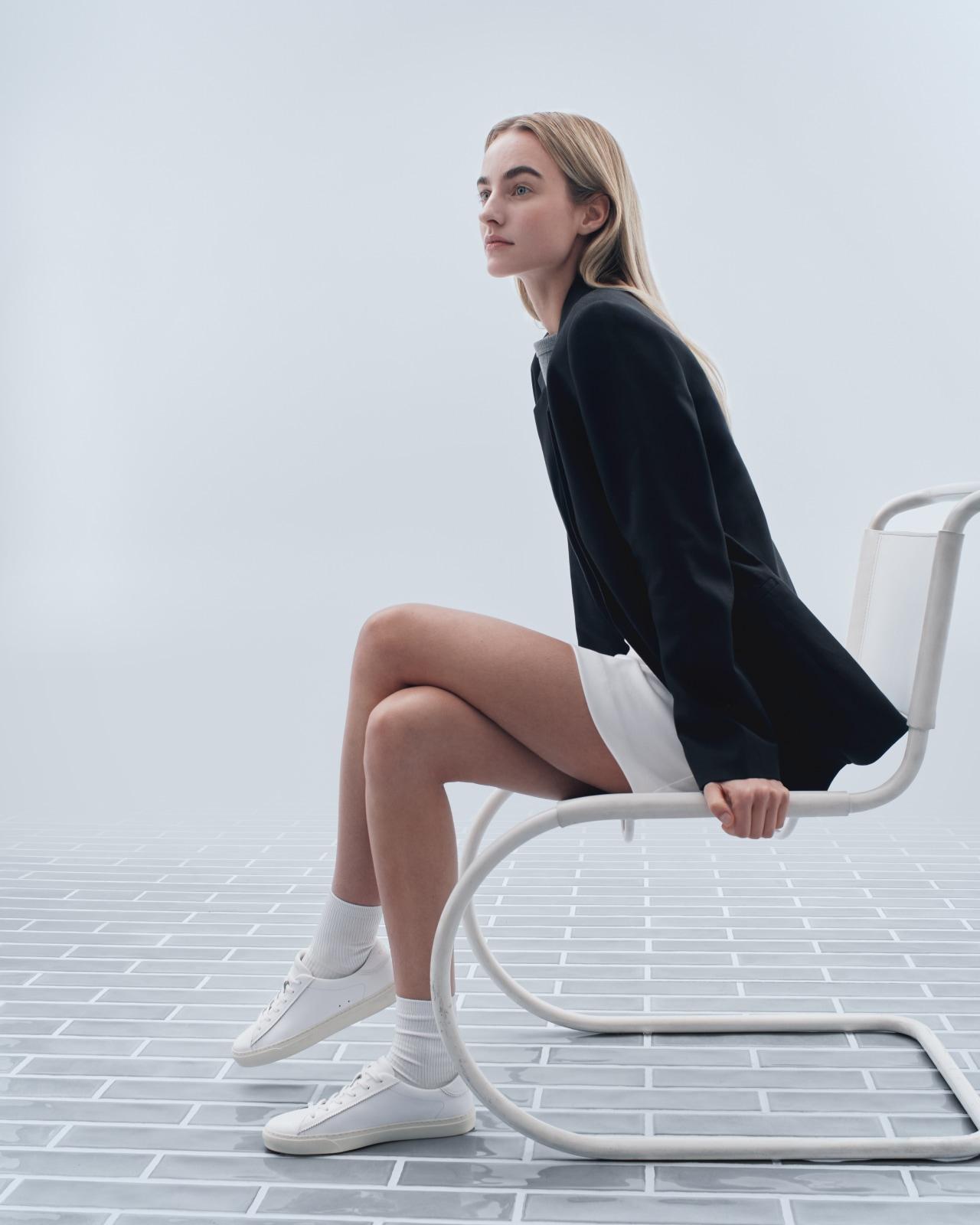 The Relaxed Blazer in Buttersmooth Product Image