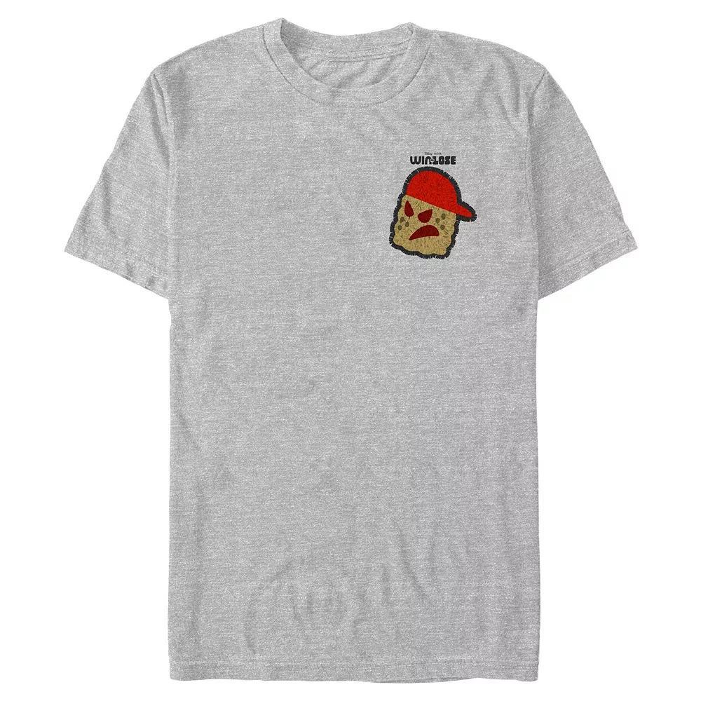 Men's Win Or Lose Tots Team Graphic Tee, Size: 3XL Tall, Athletic Grey Product Image